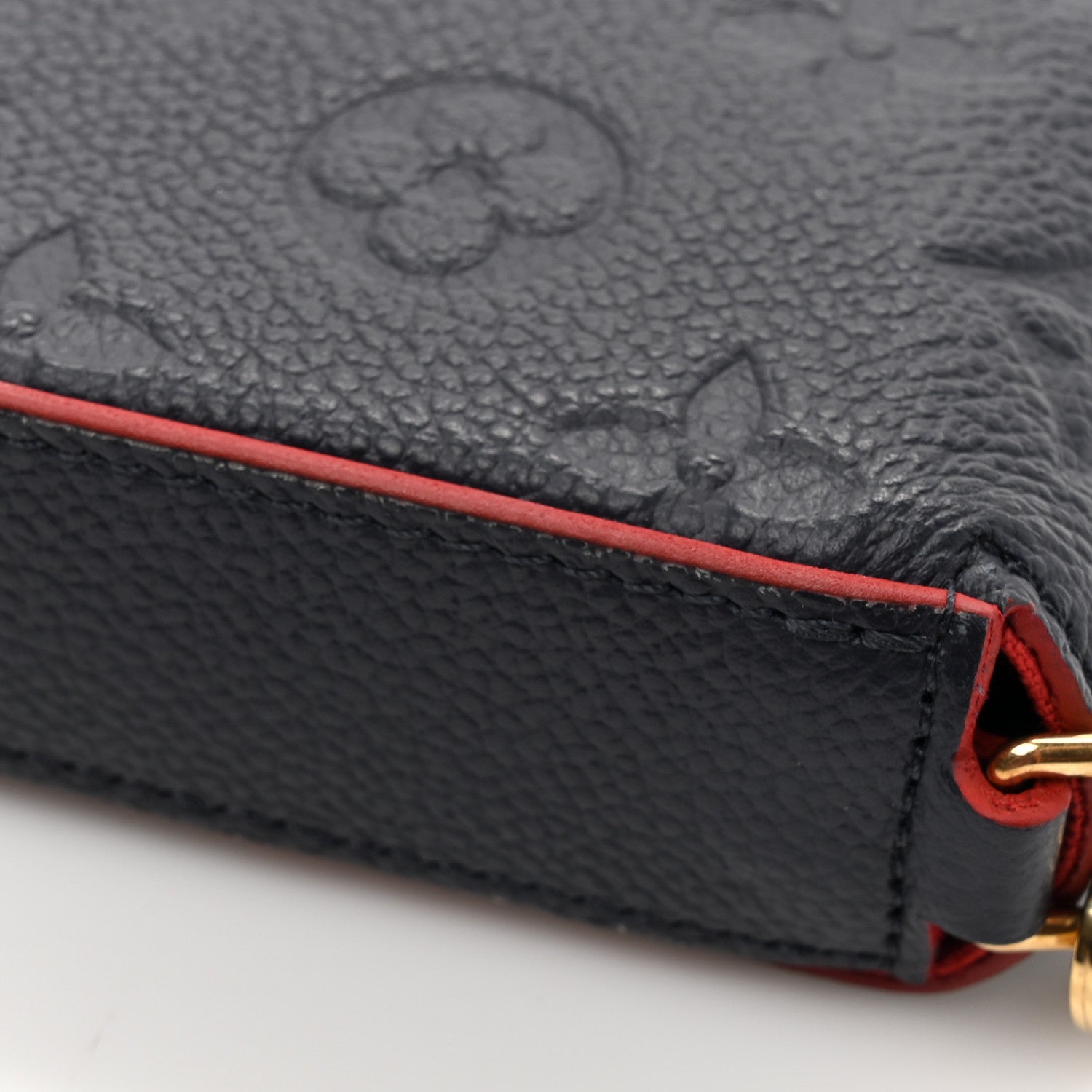 Louis Vuitton Empreinte Pochette Felicie Chain Wallet Marine Rouge 20 of 21
