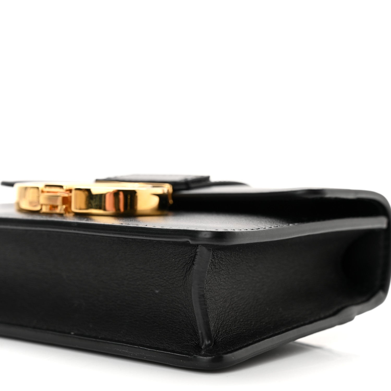 Christian Dior Smooth Calfskin Micro 30 Montaigne Flap Bag Black 10 of 10