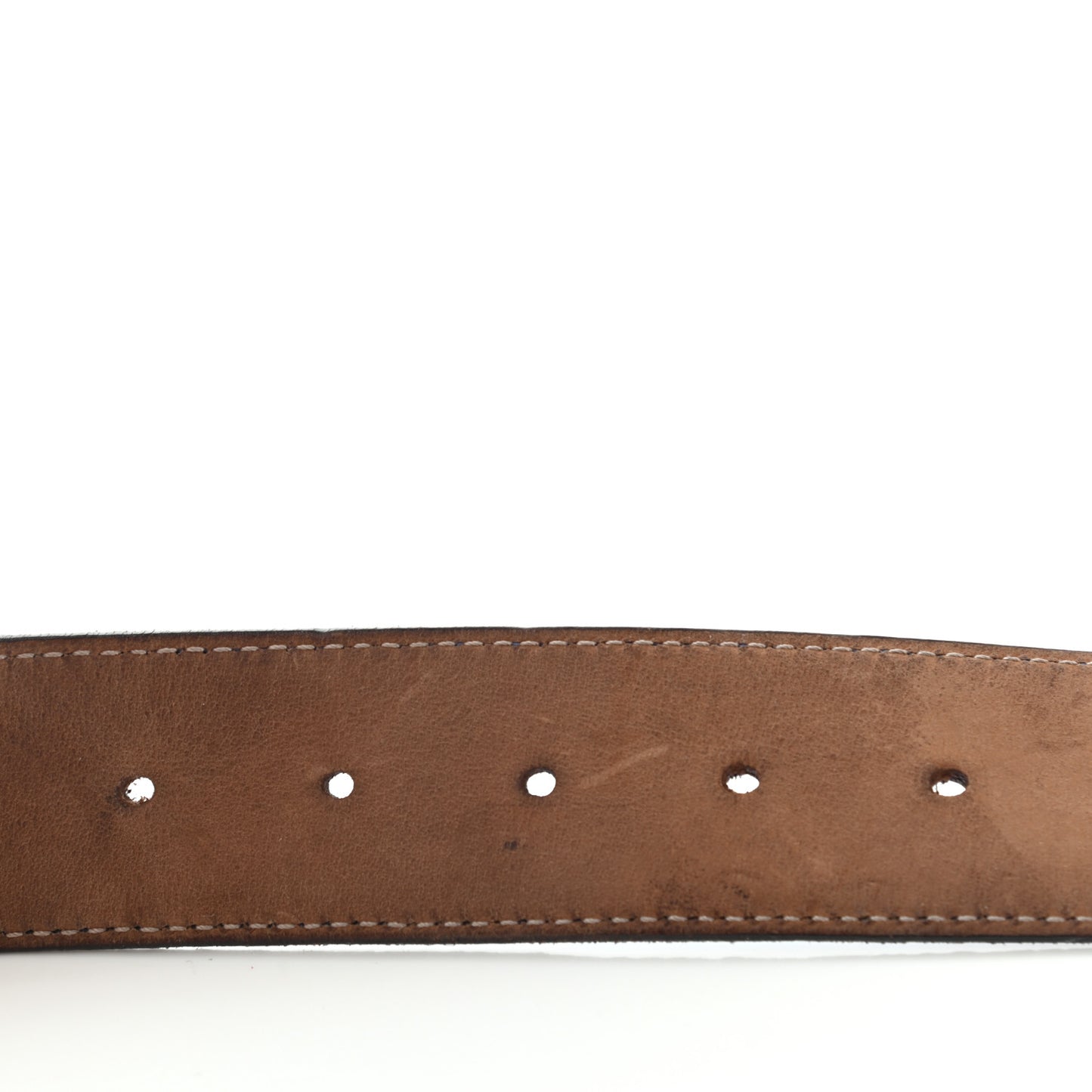 Guccissima Interlocking G Belt 90 36 Blue