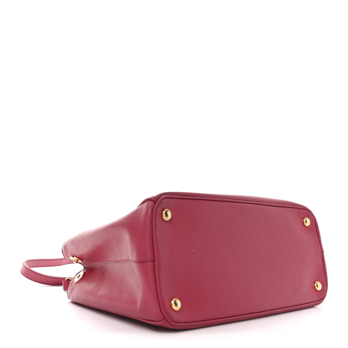 Saffiano Small Galleria Double Zip Tote Peonia