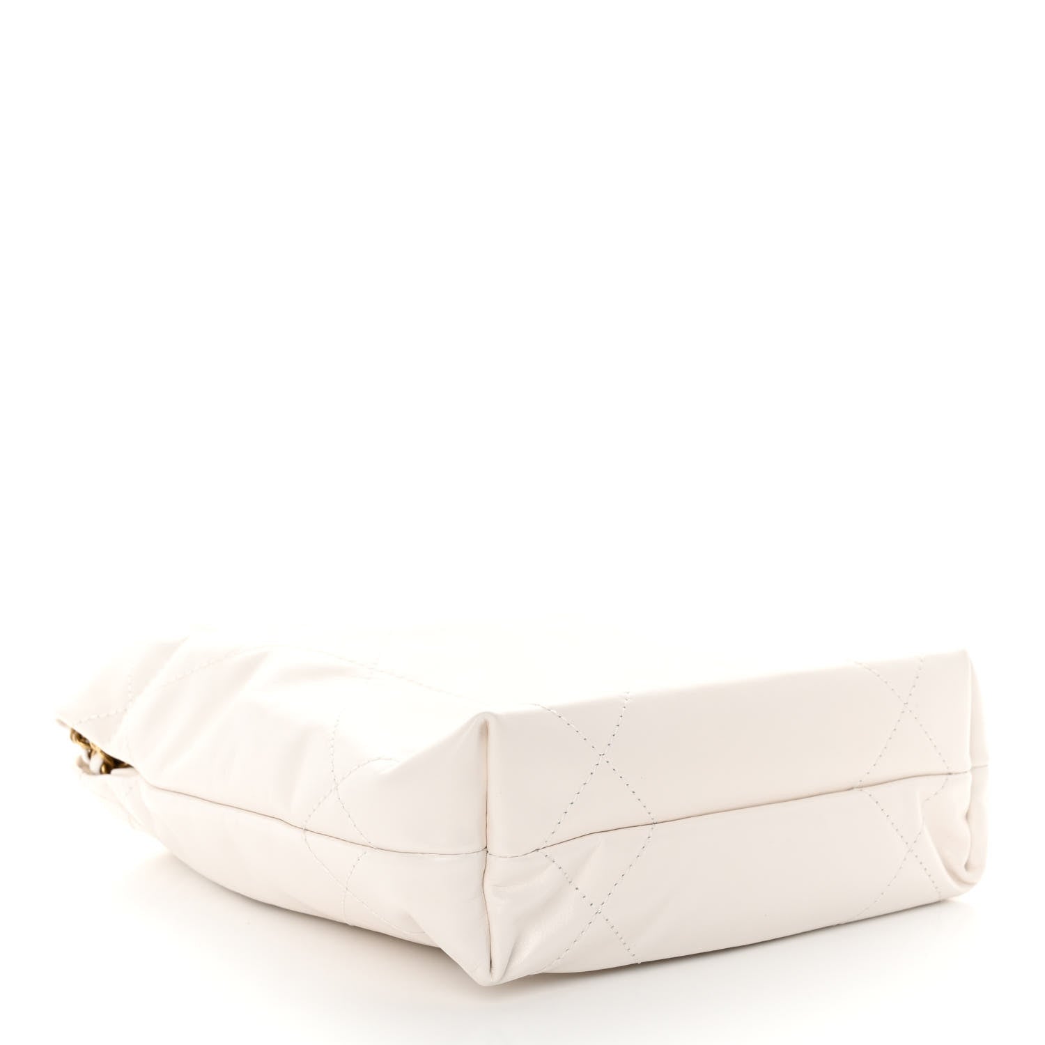 Chanel Shiny Calfskin Quilted Mini Chanel 22 White 4 of 10