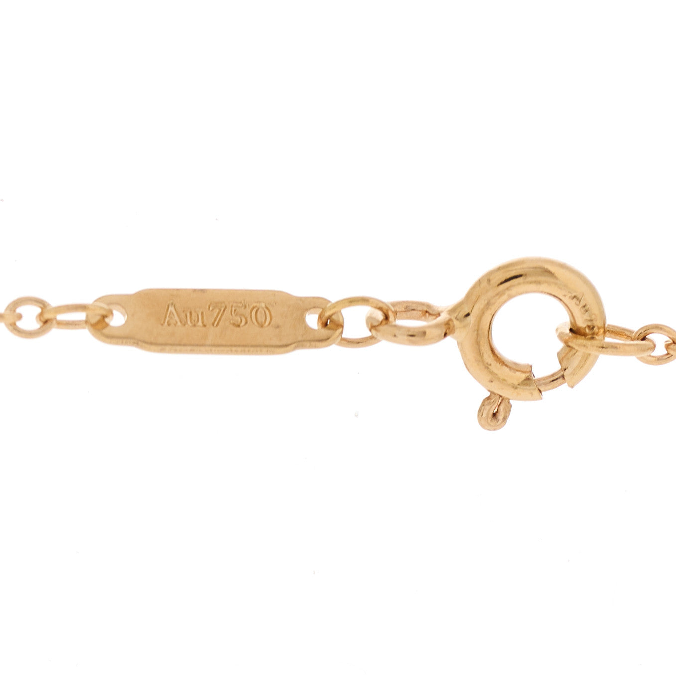 18K Rose Gold Knot Necklace