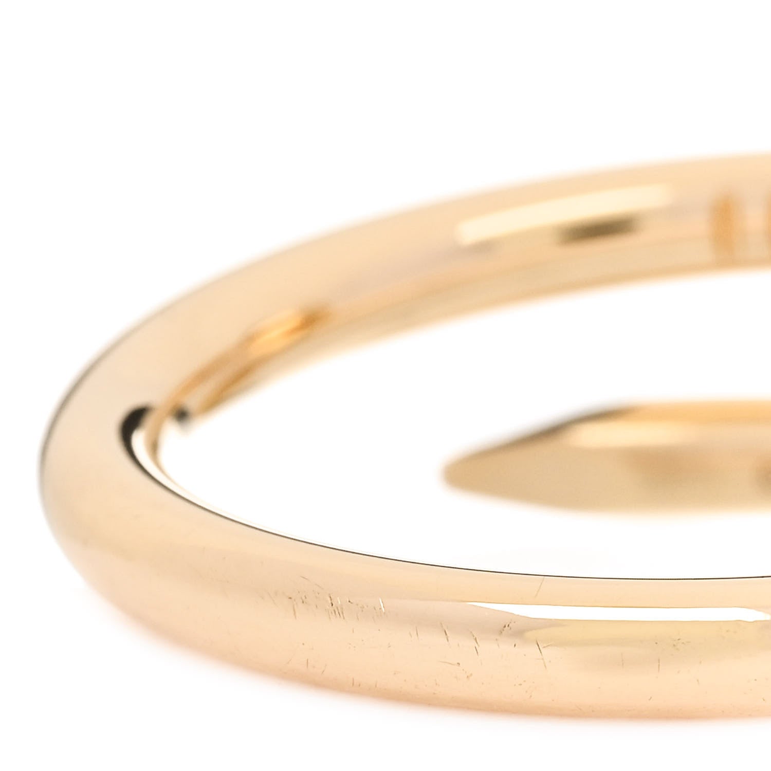 Cartier 18K Yellow Gold Juste Un Clou Ring 54 7 5 of 6