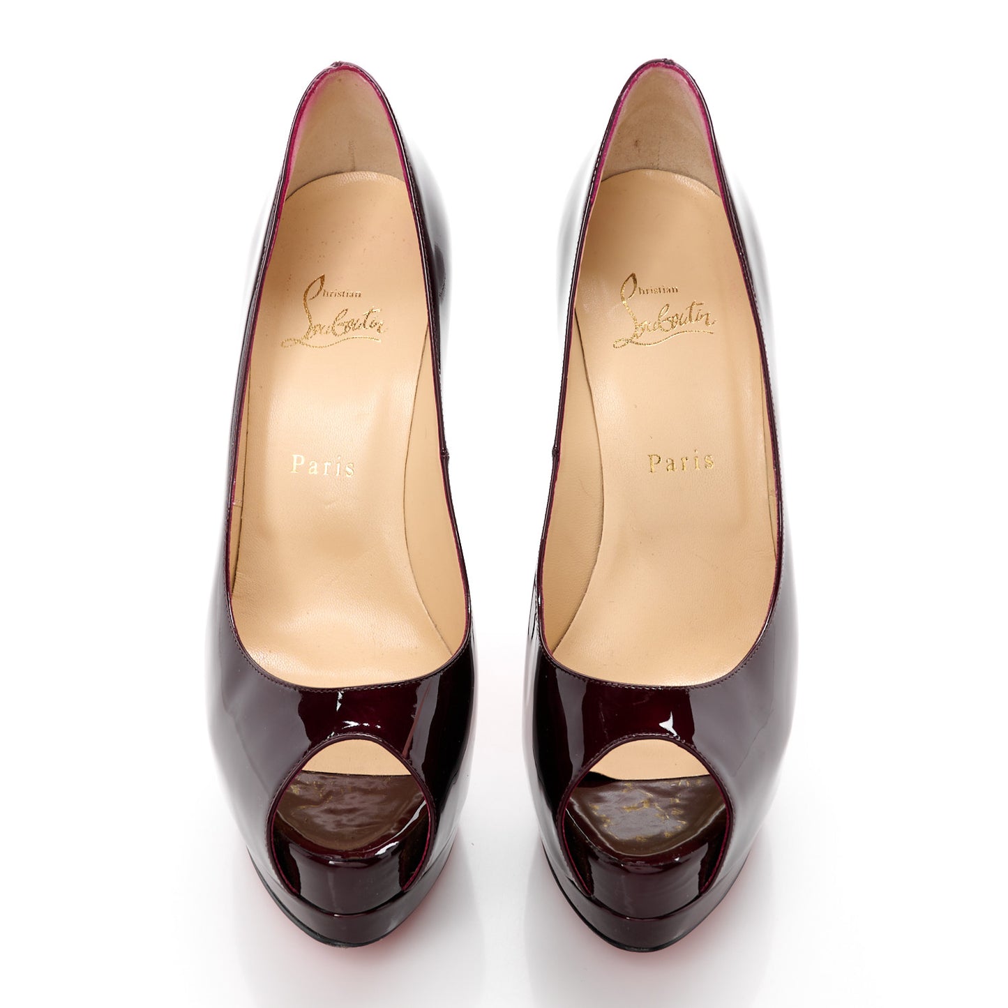 Patent Palais Royal 140 Pumps 39.5 Rouge Noir