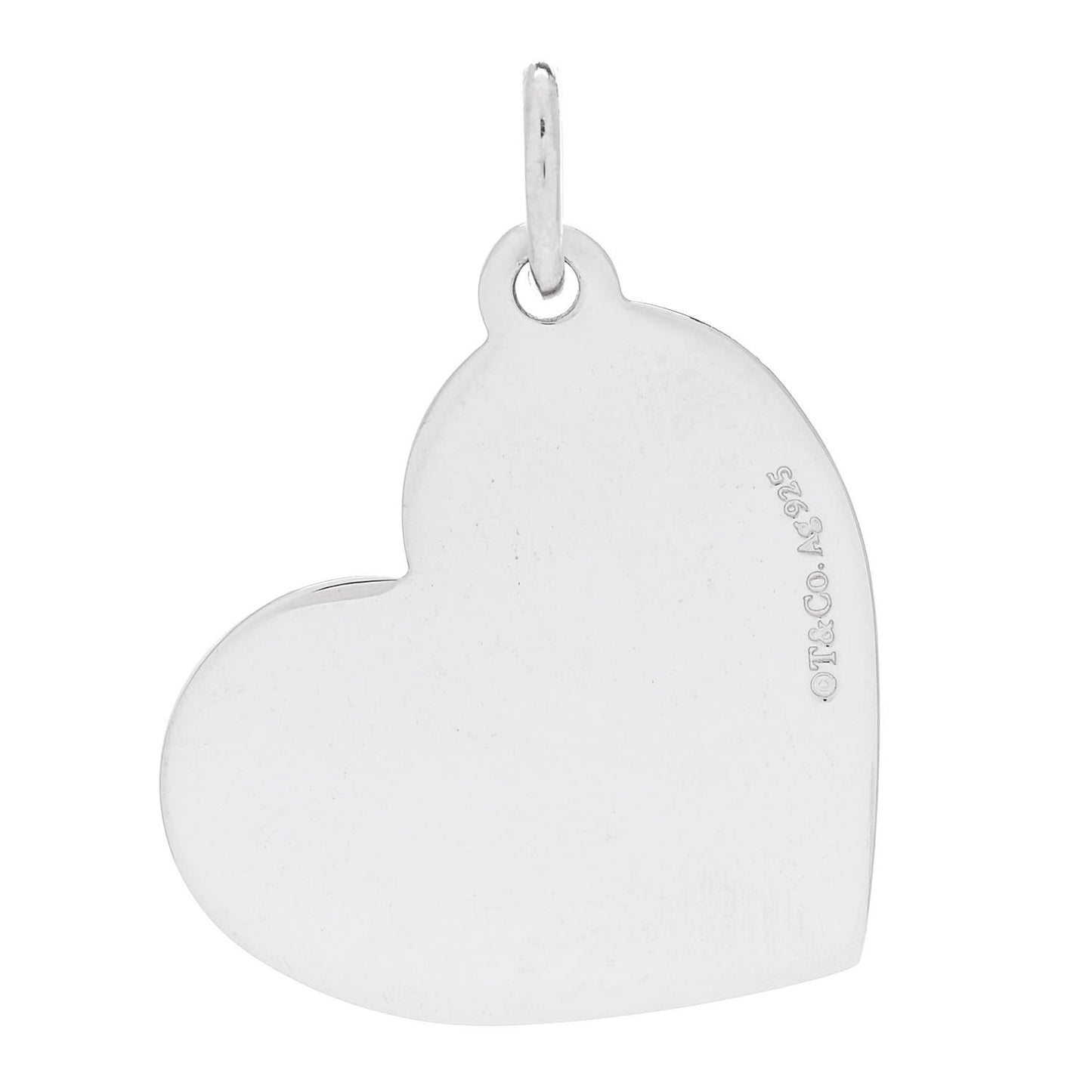 Sterling Silver Mom Heart Charm
