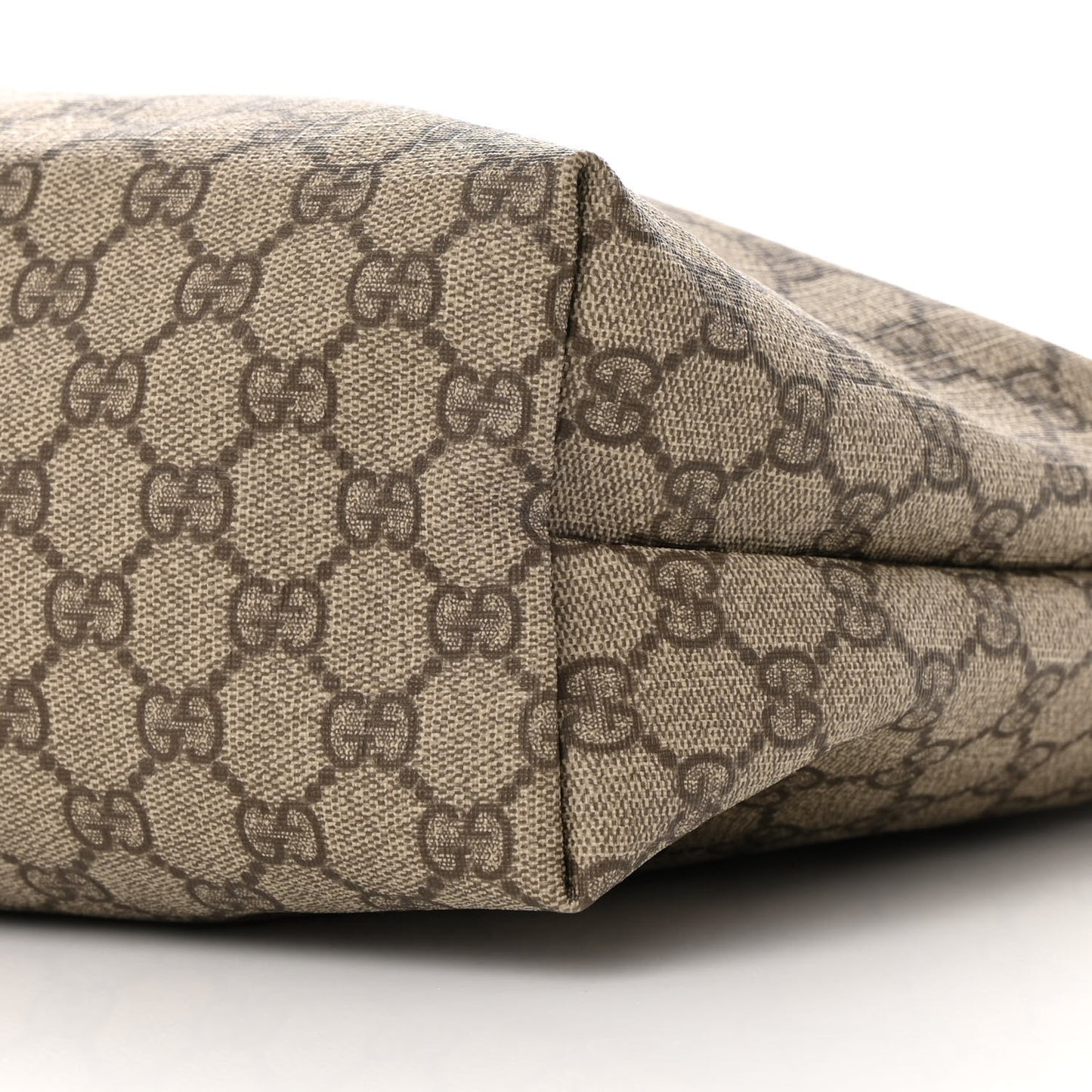 GG Plus Monogram Medium Signature Web Loop Tote Brown