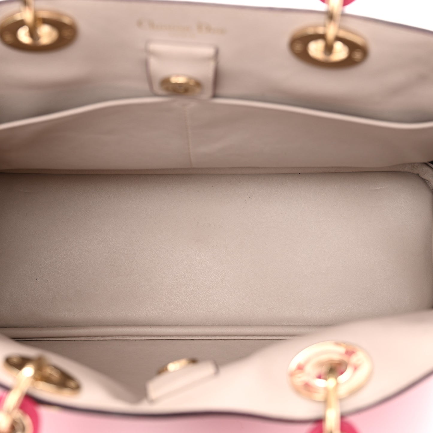 Smooth Calfskin Medium Diorissimo Tote Fuchsia