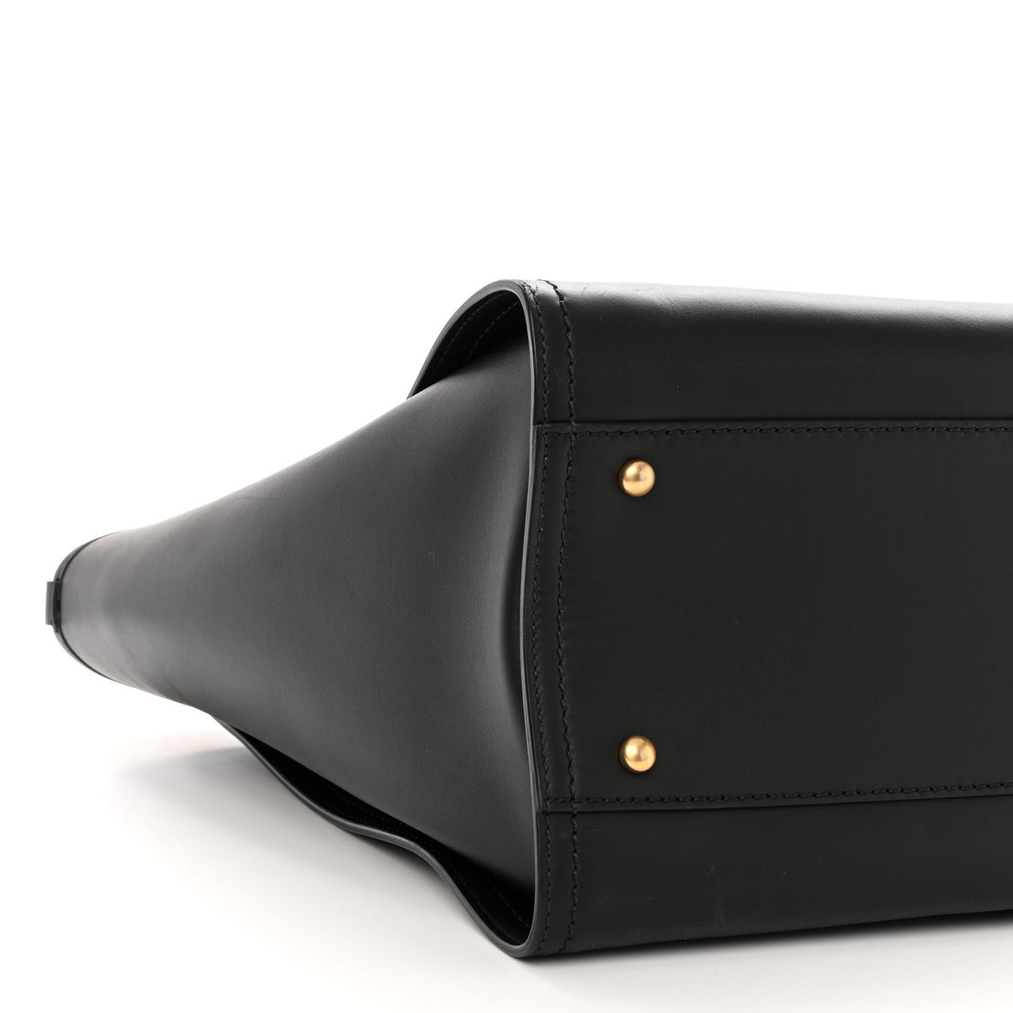 Calfskin Medium Deauville Tote Black