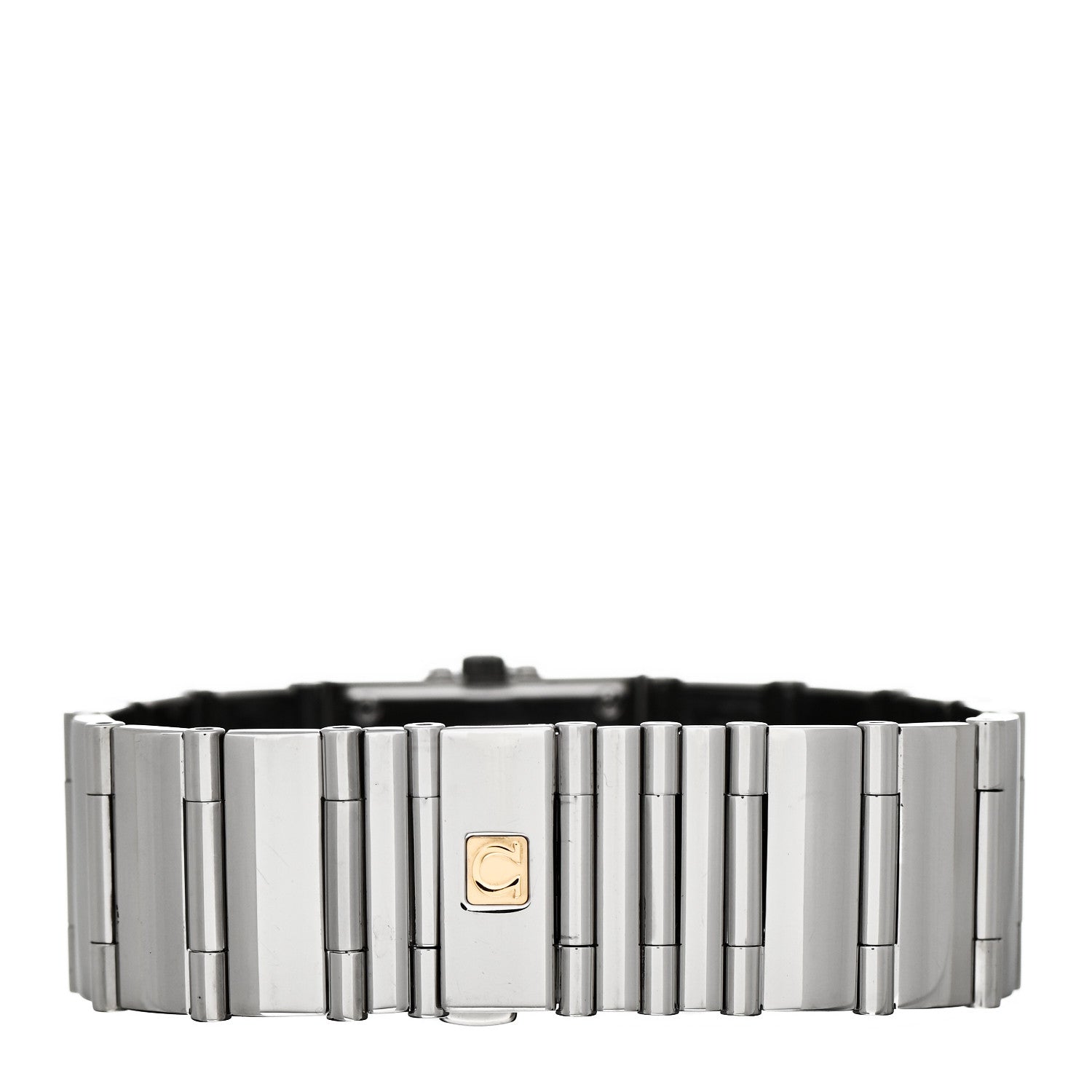 Omega Stainless Steel Diamond 19mm Constellation Quadra Quartz Watch Black 1528.46.00 3 of 4