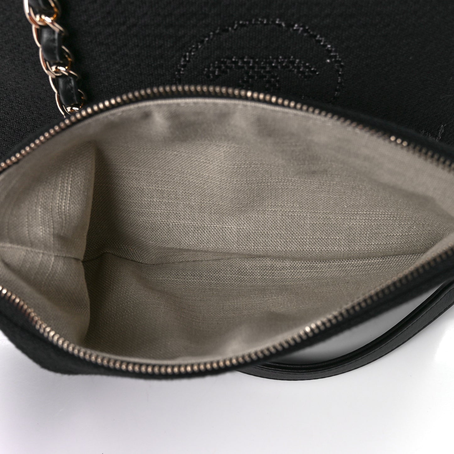 Mixed Fibers Medium Deauville Tote Black