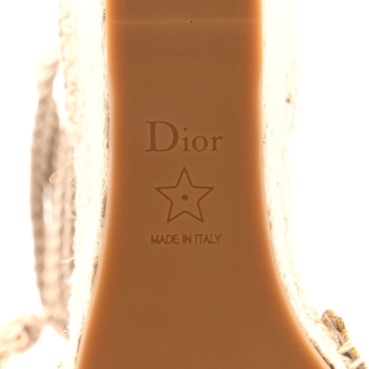 Canvas Embroidered Granville Ankle Tie Espadrille Wedges 40.5 Cream