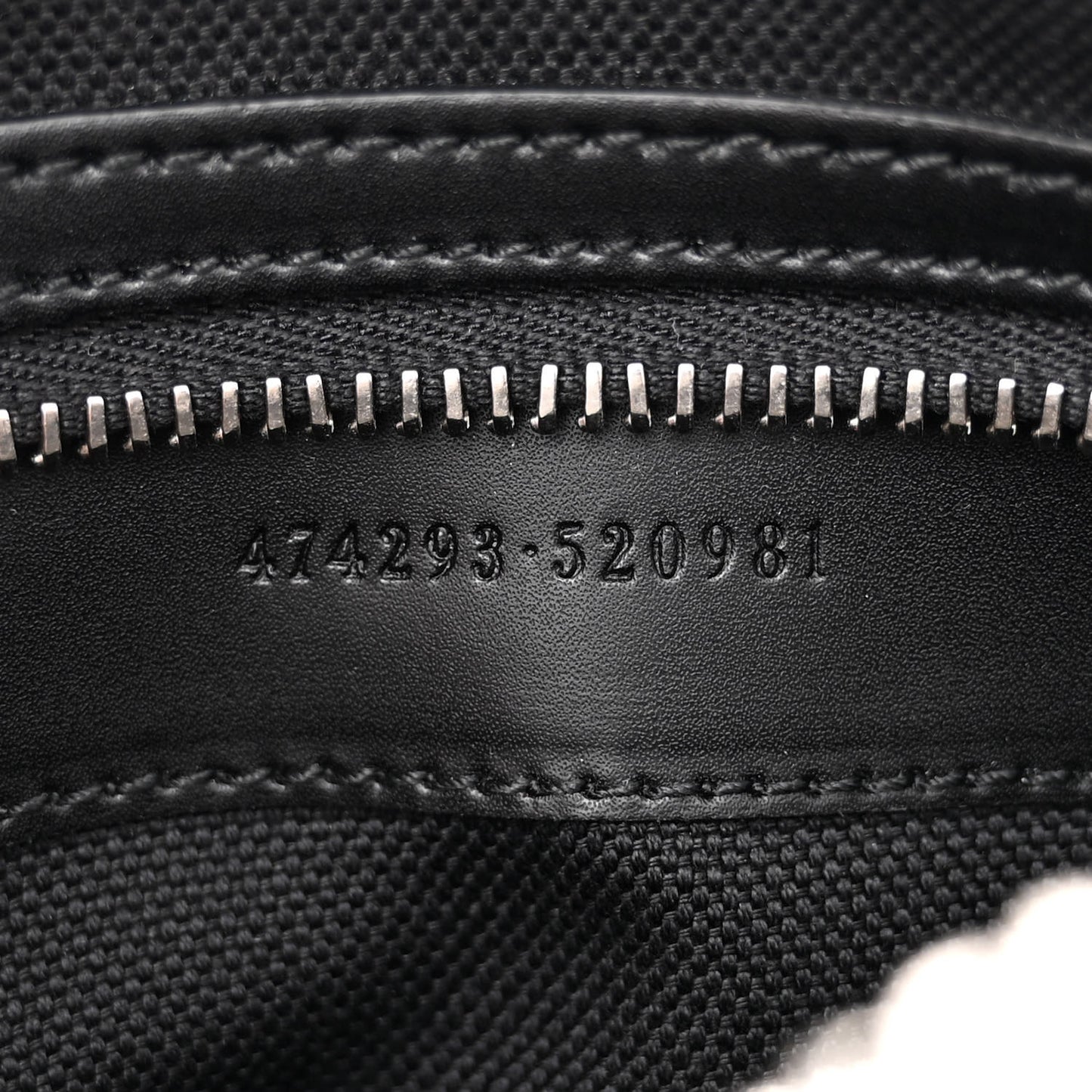 Soft GG Supreme Monogram Web Belt Bag Black Grey