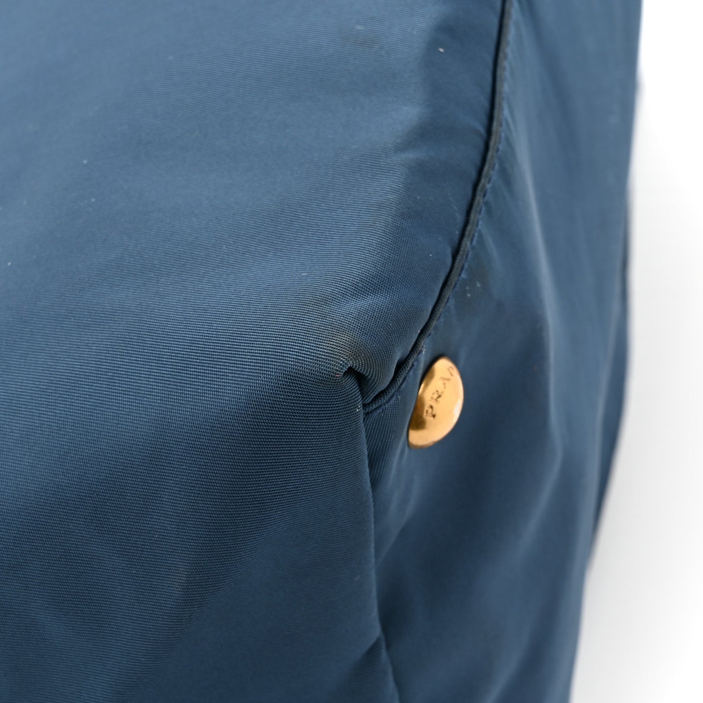 Tessuto Nylon Saffiano Tote Cobalto