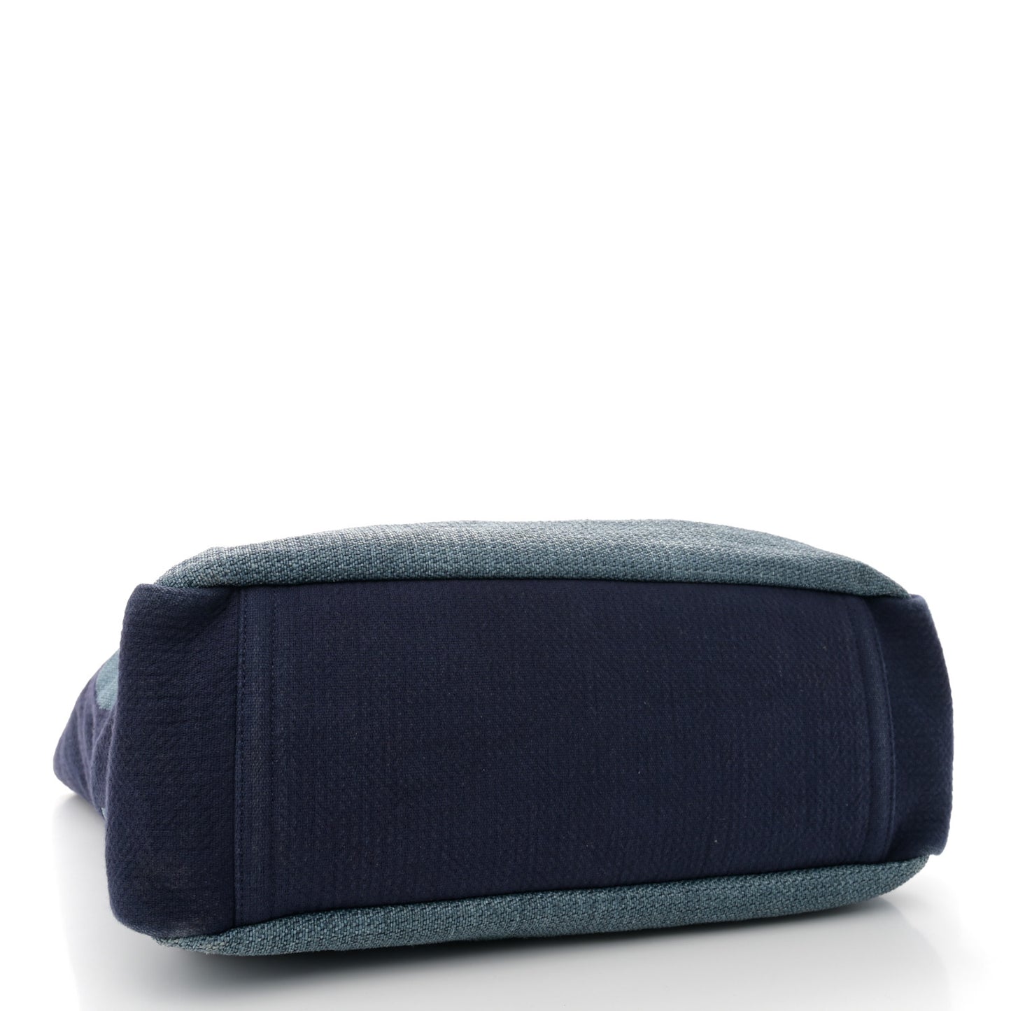 Canvas Large Shopping Tote Dark Blue