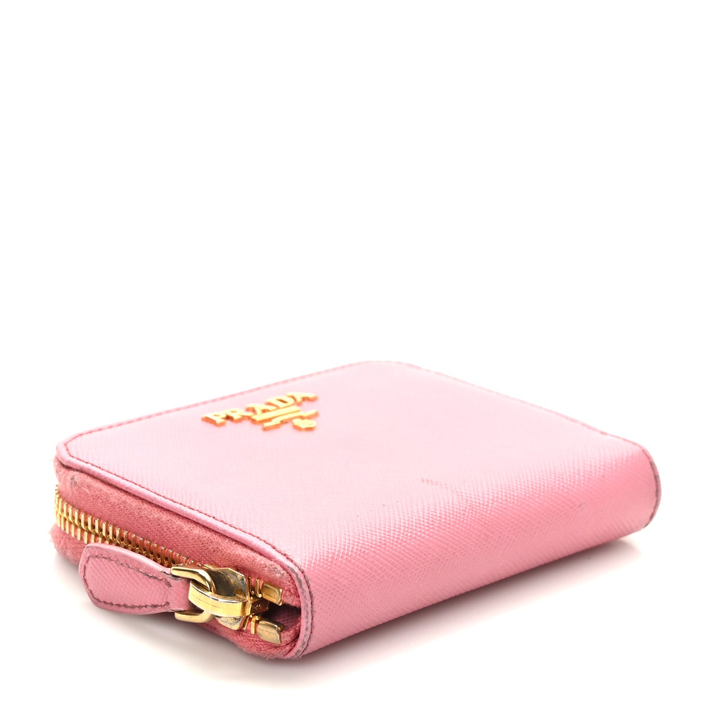 Saffiano Metal Zip Coin Purse Geranio