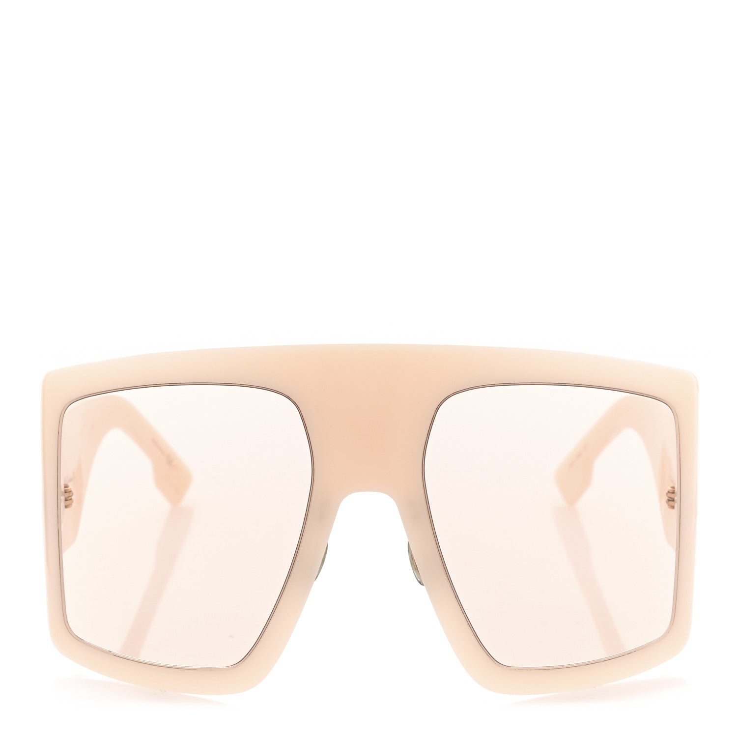 Christian Dior Acetate DiorSo Light 1 Shield Sunglasses Ivory 2 of 9