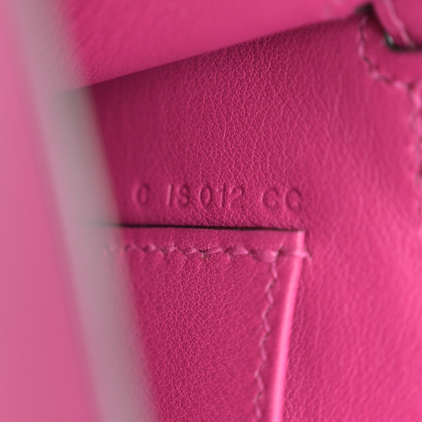 Swift Kelly Pochette Clutch Rose Pourpre