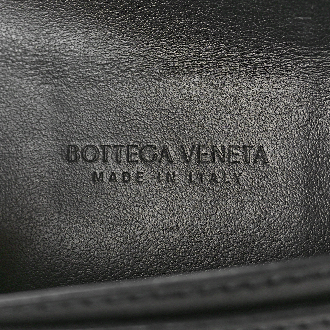 Nappa Maxi Intrecciato Card Holder Wallet Black