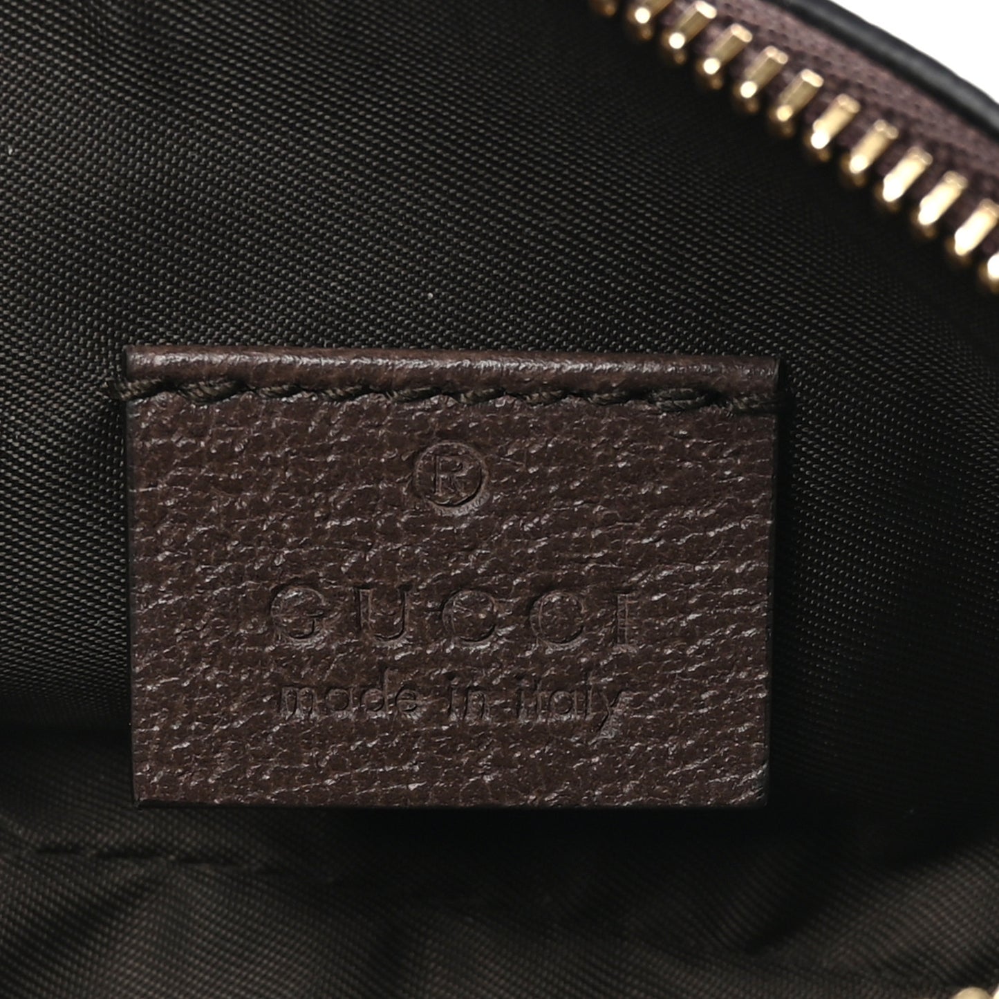 GG Supreme Monogram Web Ophidia Dome Key Pouch Beige New Acero