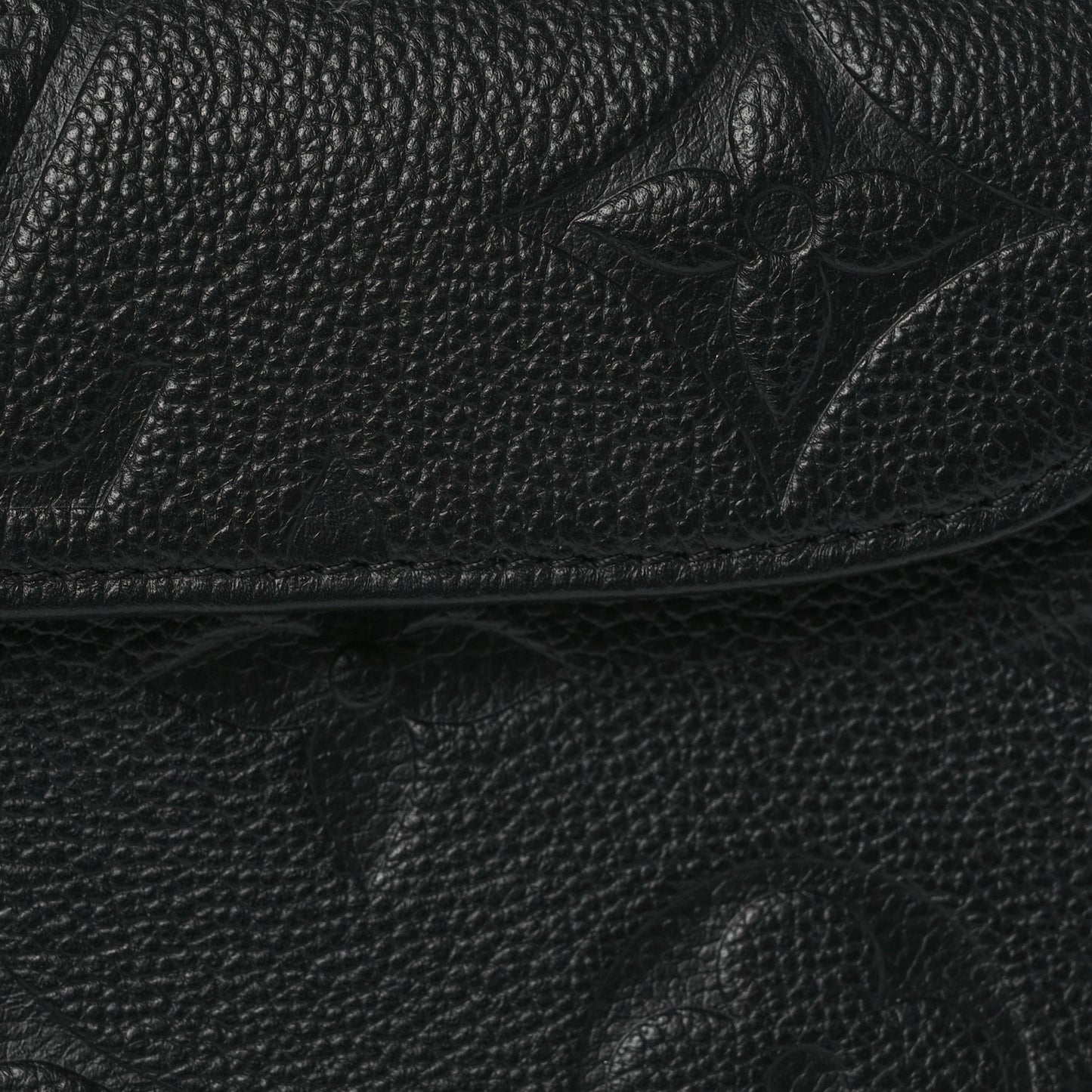 Empreinte Monogram Giant Ivy Wallet On Chain Black