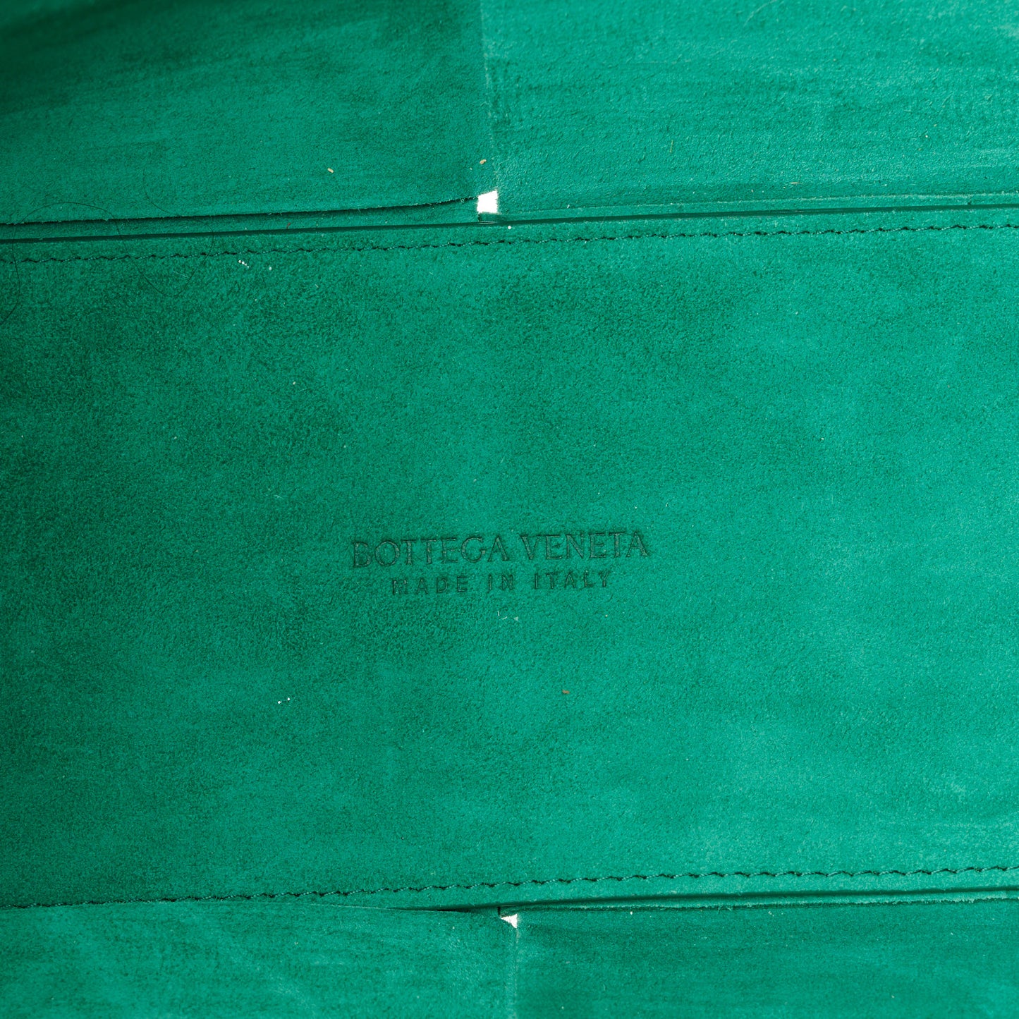 Nappa Maxi Intrecciato Large Arco Tote Green