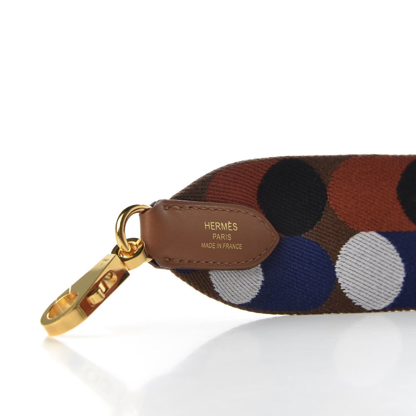 Toile Swift 50mm Sangle Flipperball Shoulder Strap Noisette Cuivre Gold