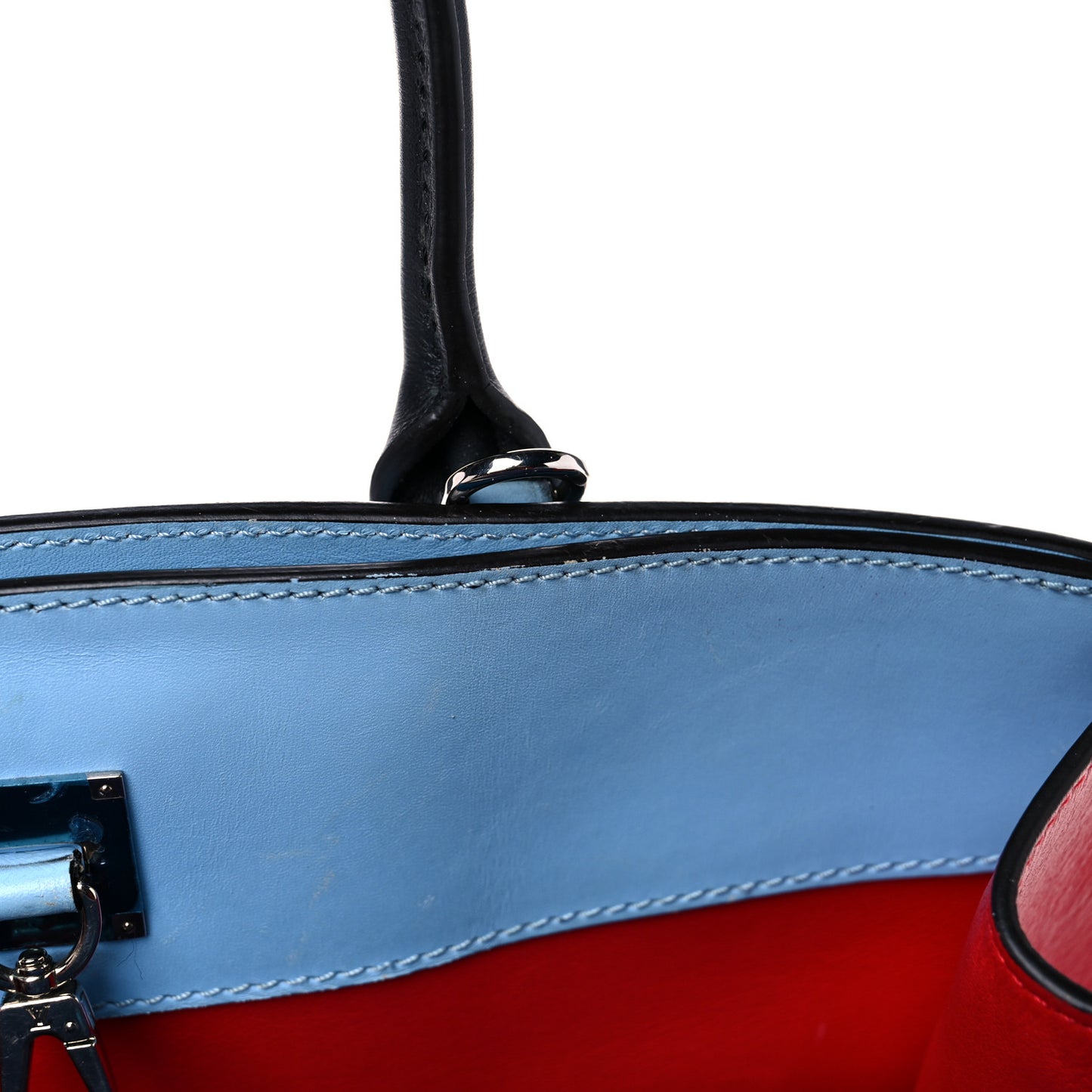 Calfskin City Steamer MM Rouge Blue