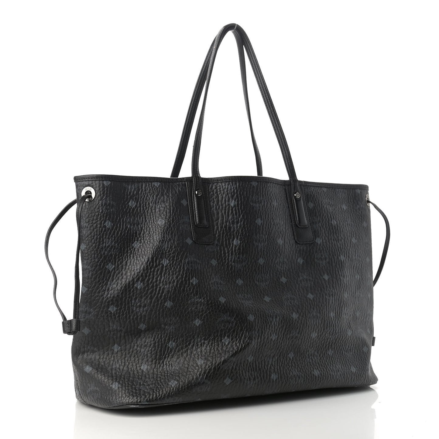 Visetos Large Liz Reversible Shopper Tote Black