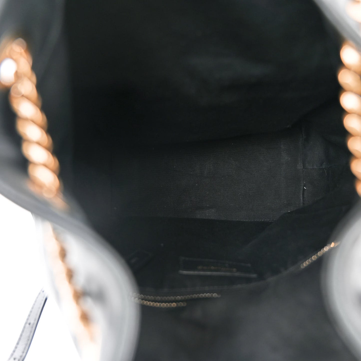 Lambskin Matelasse Monogram Joe Backpack Black