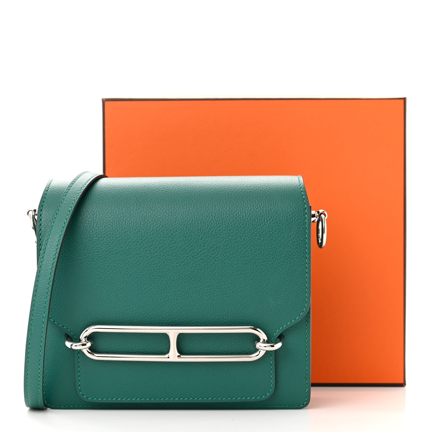 Hermes Evercolor Mini Sac Roulis Malachite 11 of 11