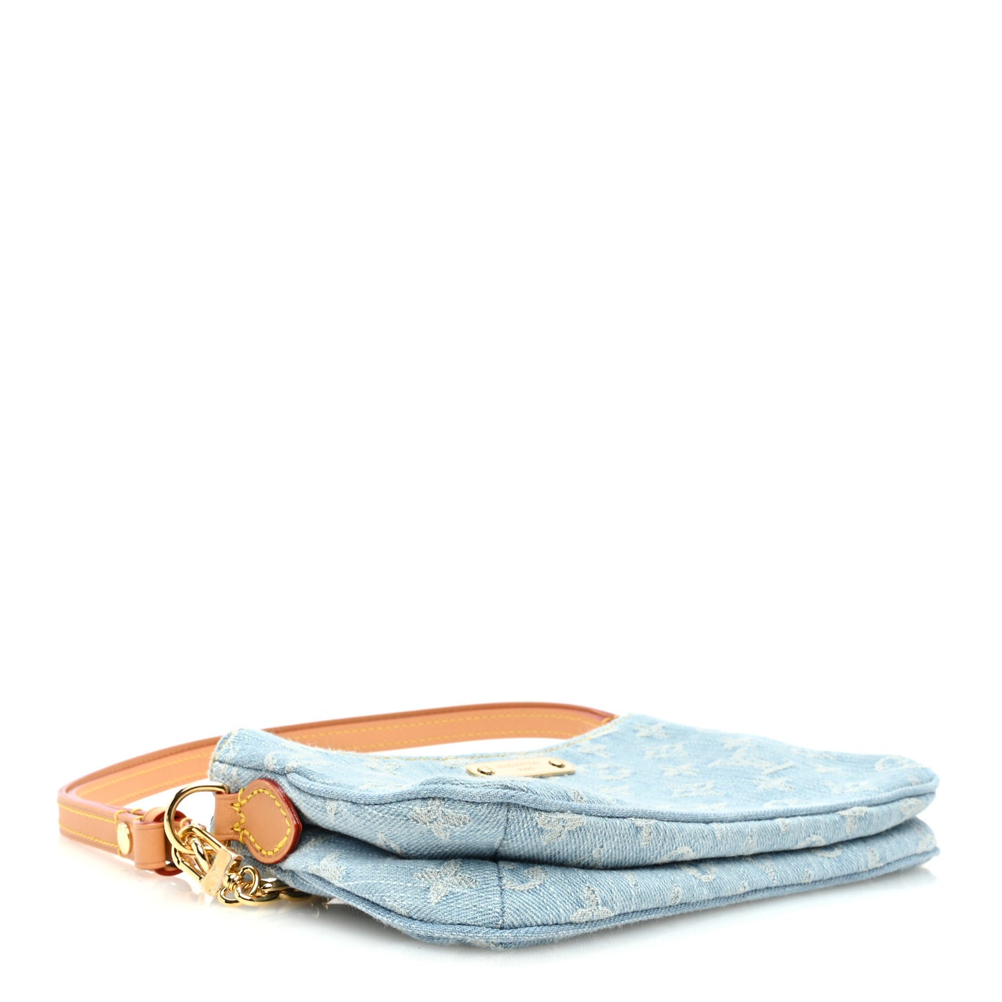 Monogram Denim Liv Pochette Sky Blue