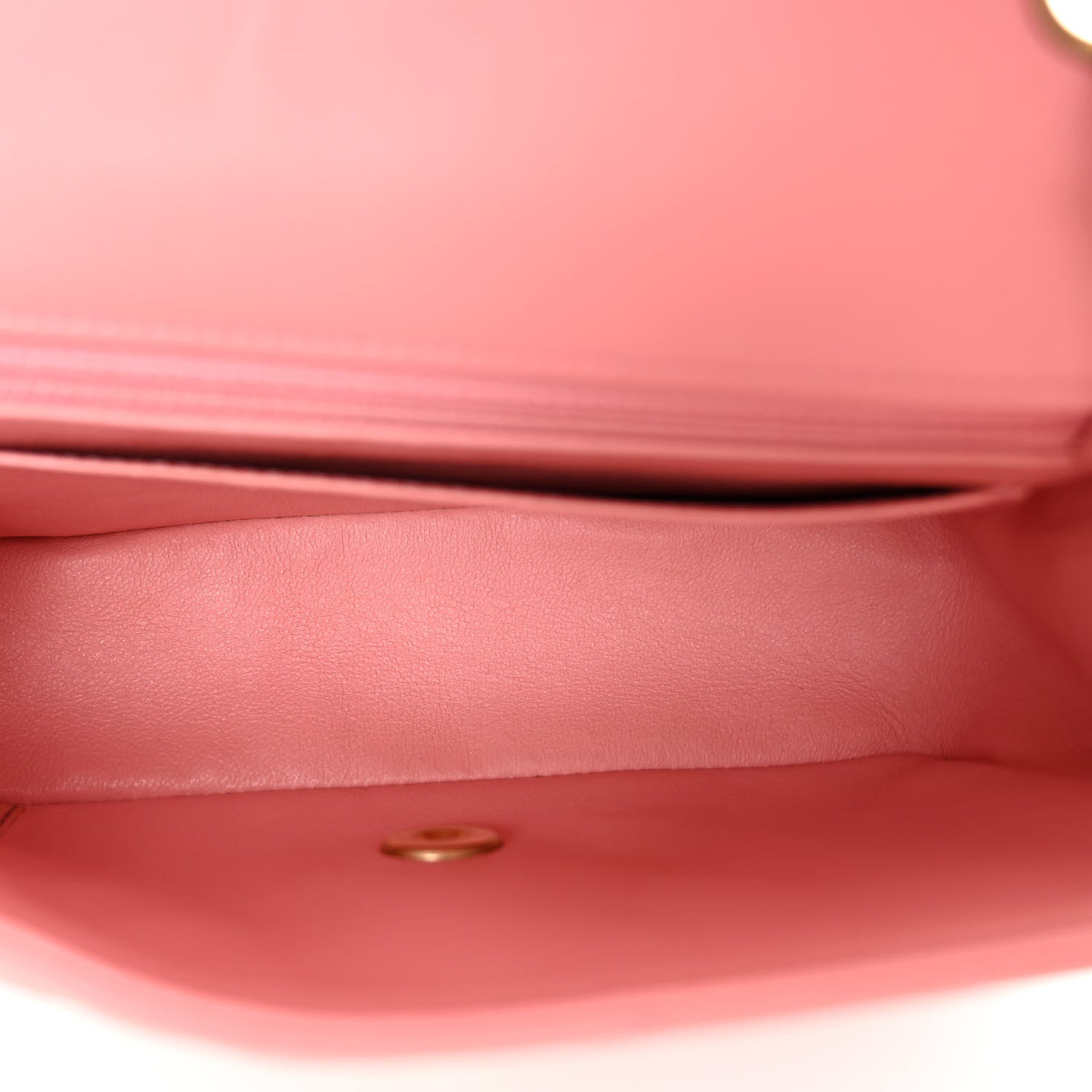 Chanel Lambskin Quilted Mini Rectangular Flap Light Pink 5 of 10