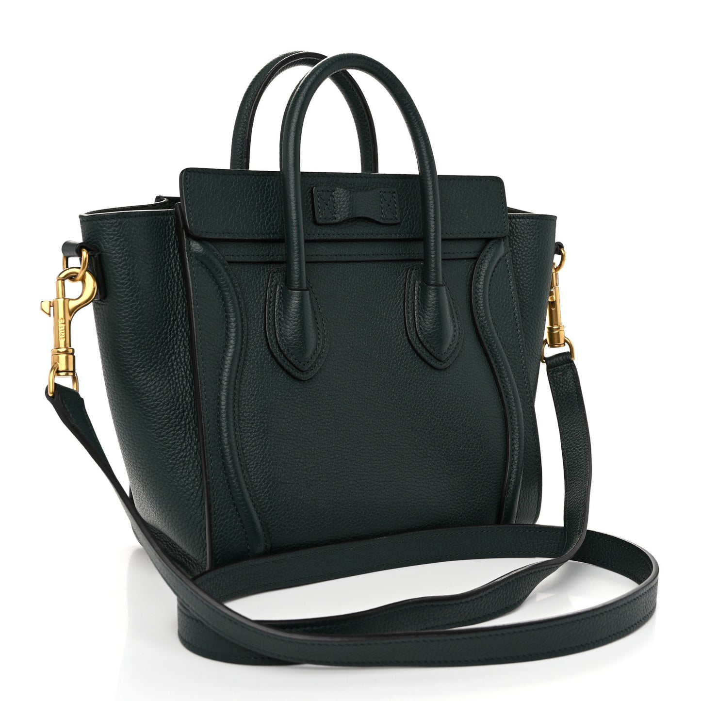 Drummed Calfskin Nano Luggage Amazone