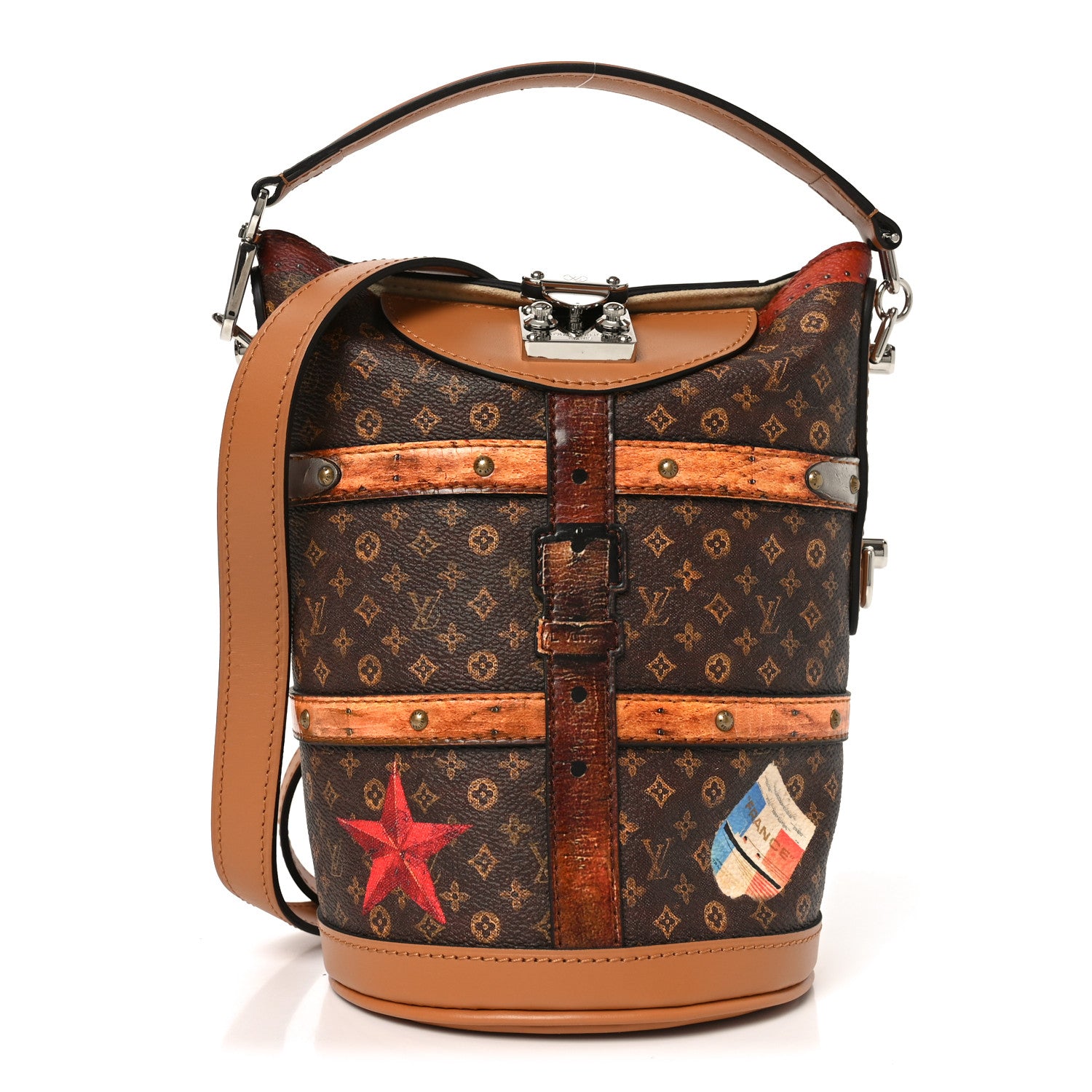 Louis Vuitton Transformed Monogram Time Trunk Duffle Bag 1849848