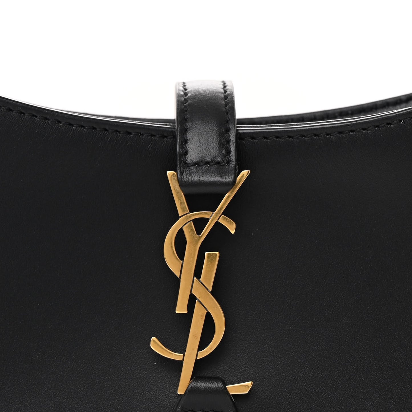 Smooth Calfskin Le 5 A 7 Mini Hobo Black