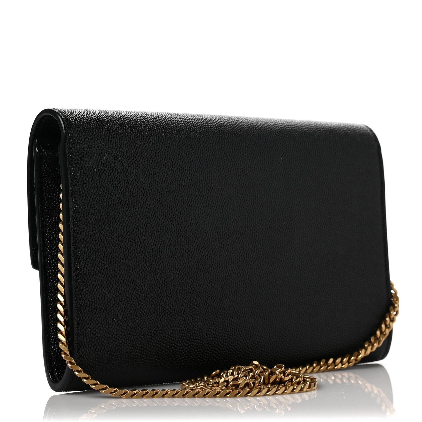 Grain De Poudre Uptown Chain Wallet Black