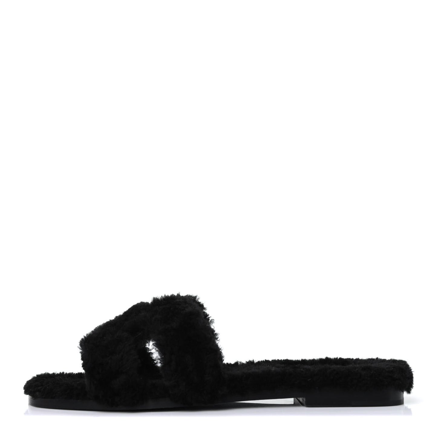 Woolskin Oran Sandals 38.5 Black