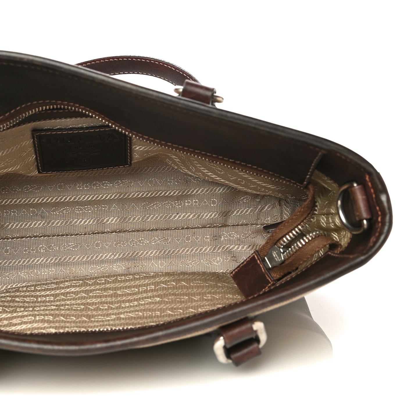 Jacquard Logo Tote Corda Moro