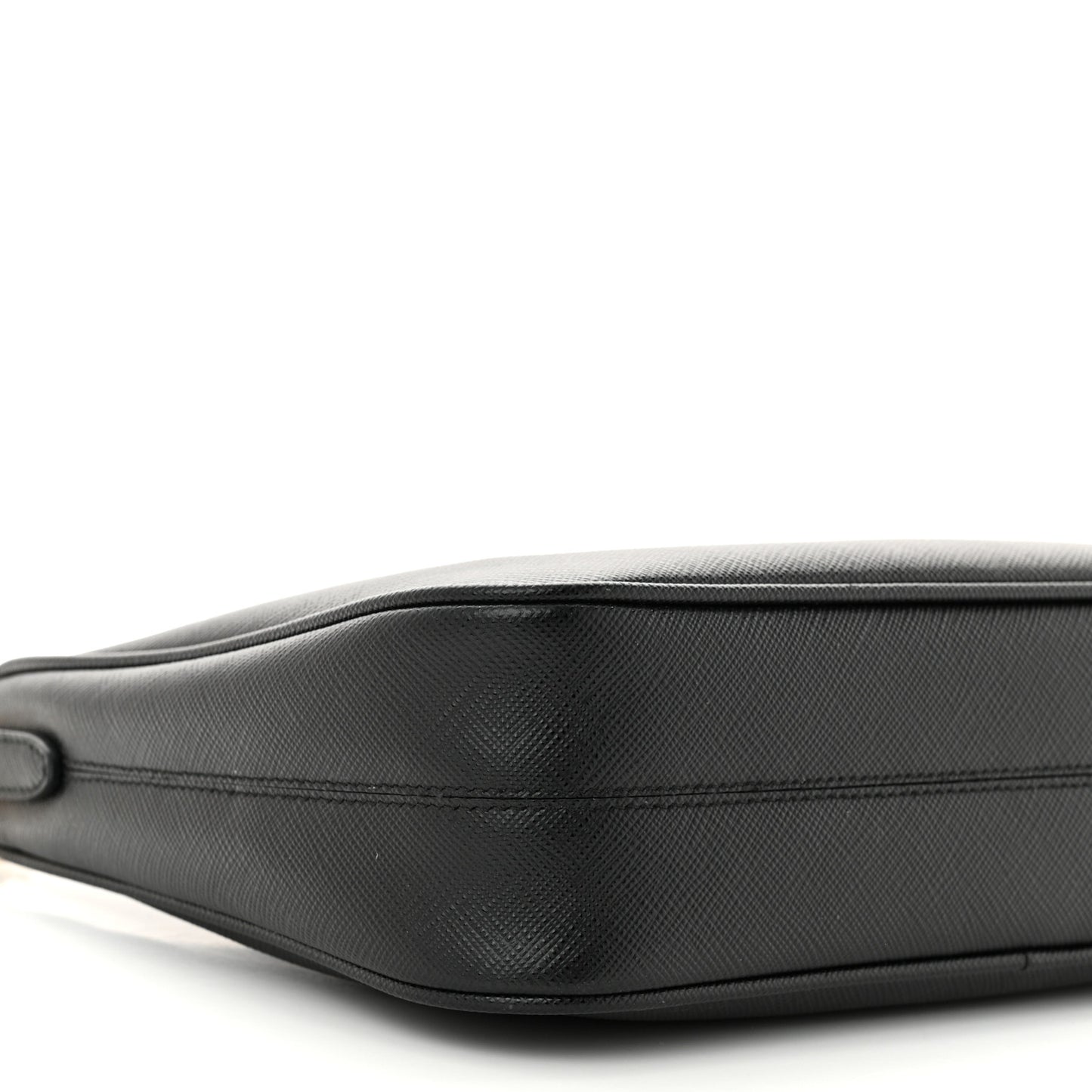 Saffiano Lux Re-Edition 2005 Shoulder Bag Black
