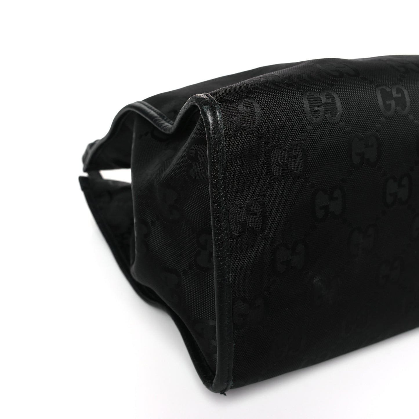 Econyl Nylon Monogram Large Off The Grid Tote Bag Black