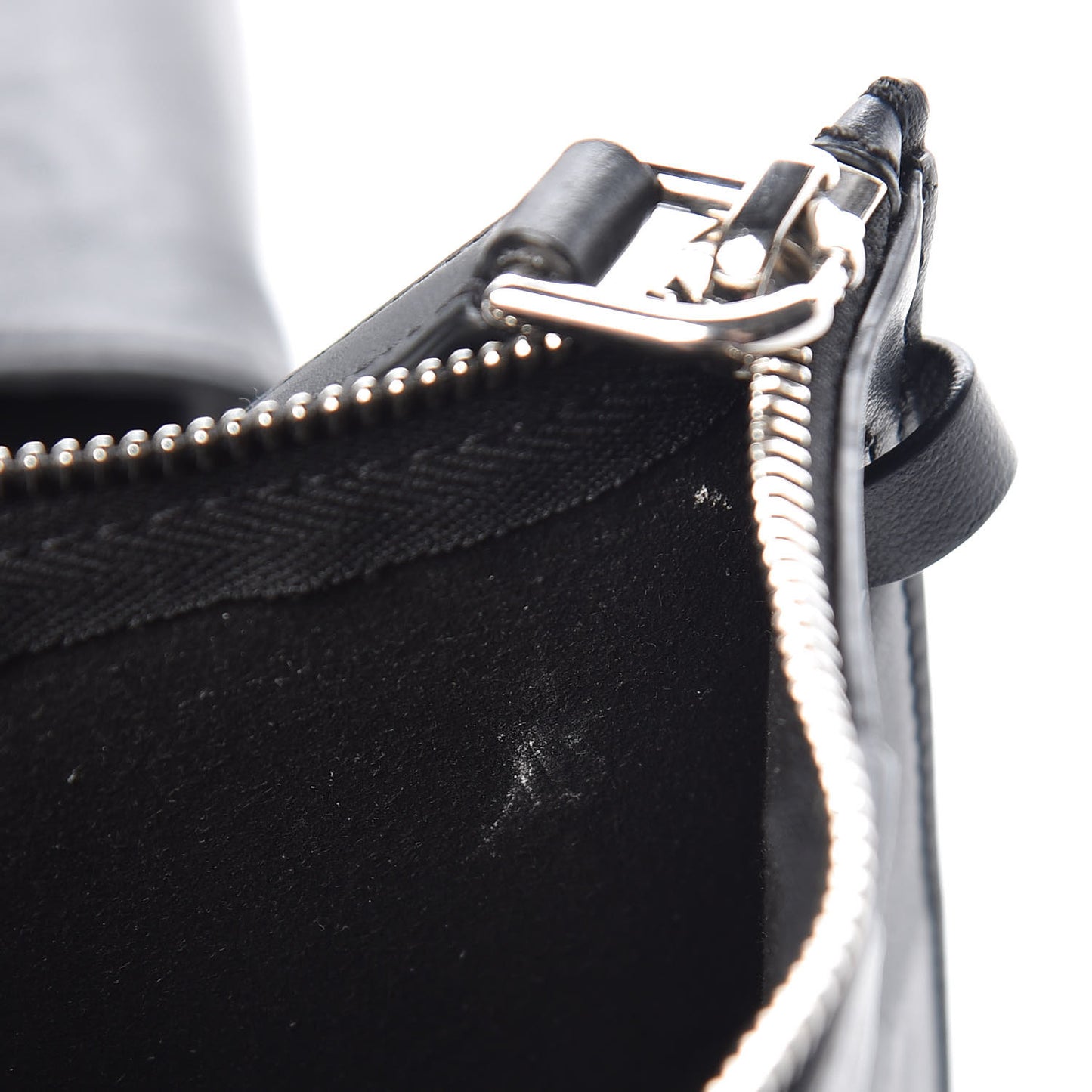 Calfskin Stud Embellished Small Stargate Shopper Tote Black