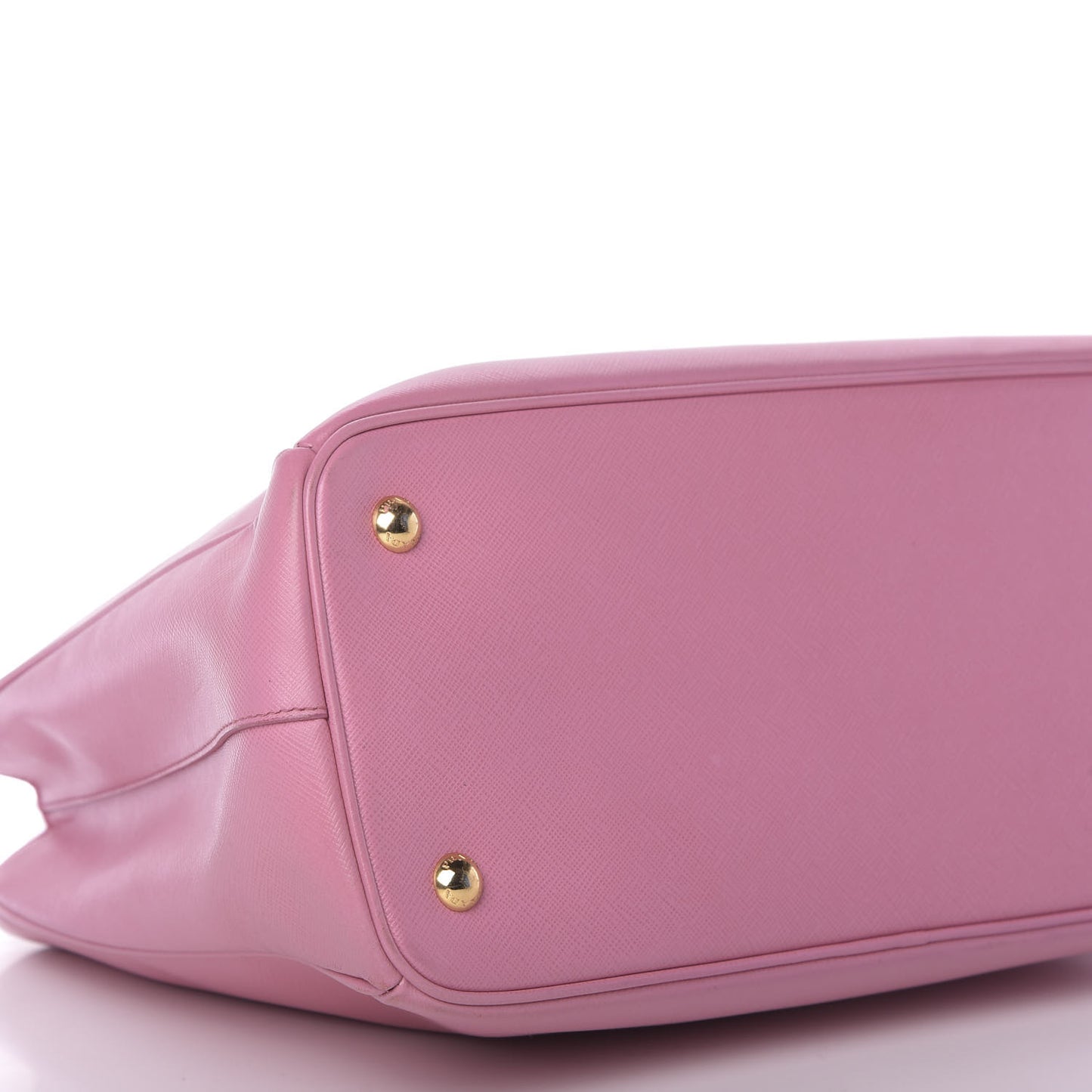 Saffiano Small Double Zip Galleria Tote Geranio