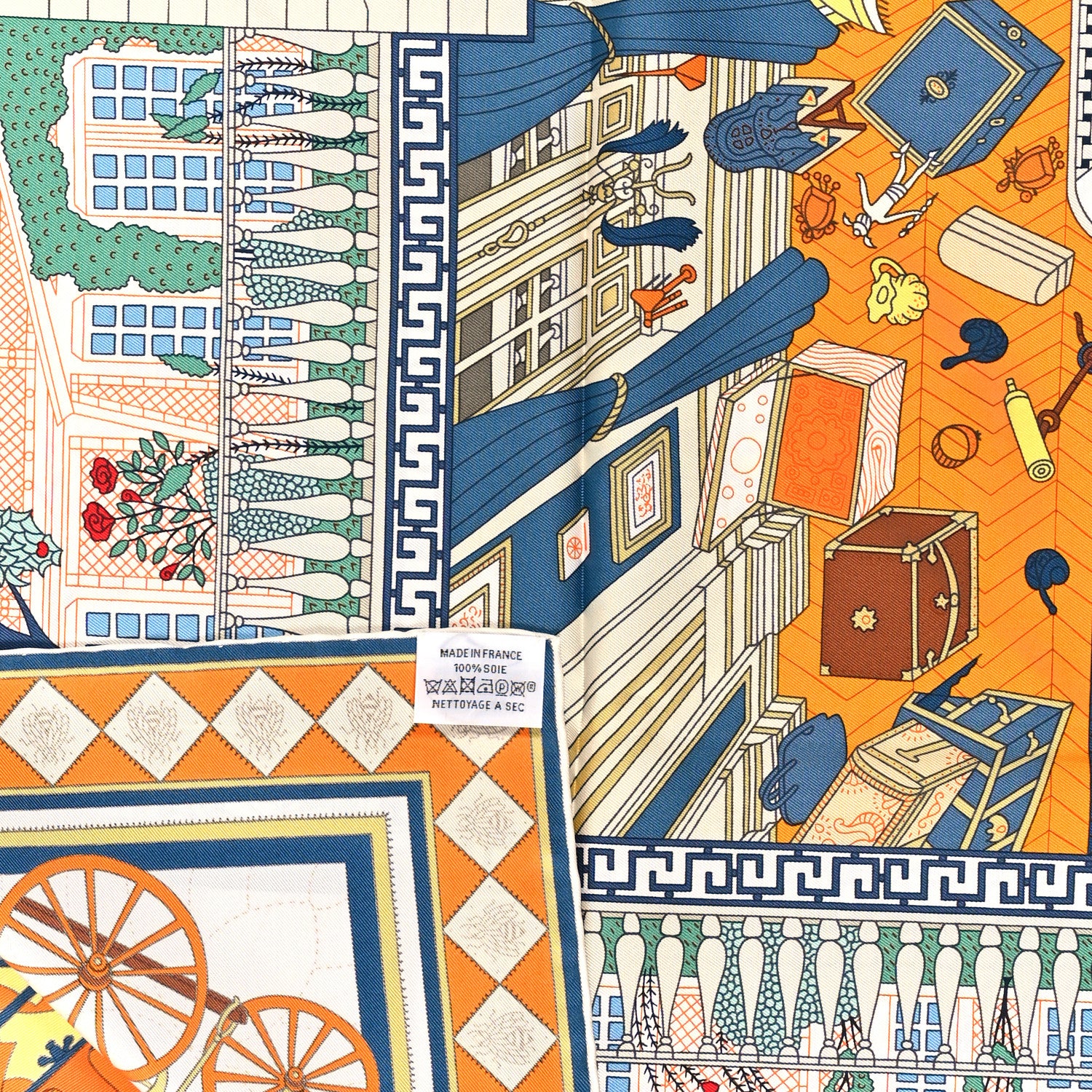 Hermes Silk Objets de Curiosite Scarf 90 3 of 3