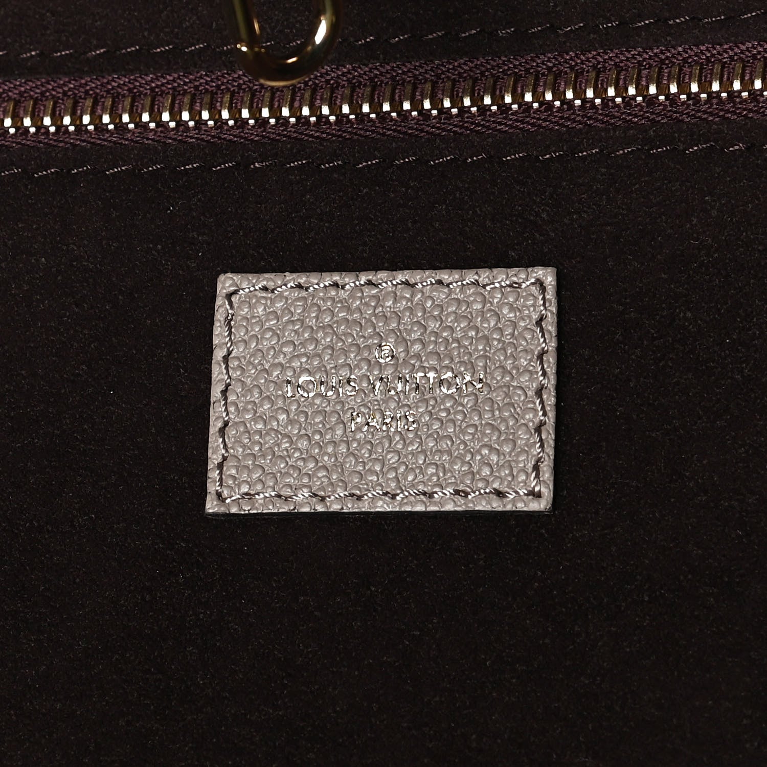 Louis Vuitton Empreinte Monogram Giant Neverfull MM Tourterelle 7 of 10