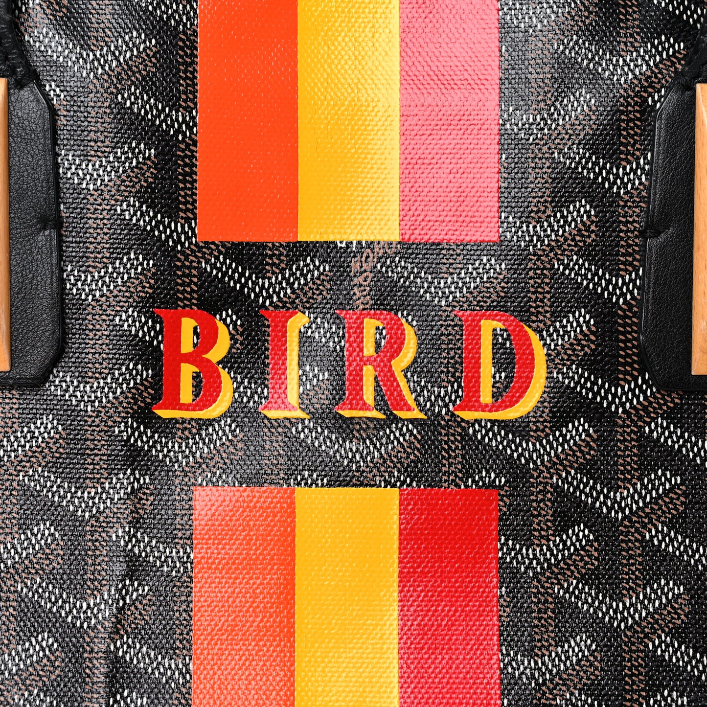 Goyardine Marquises Tote Black