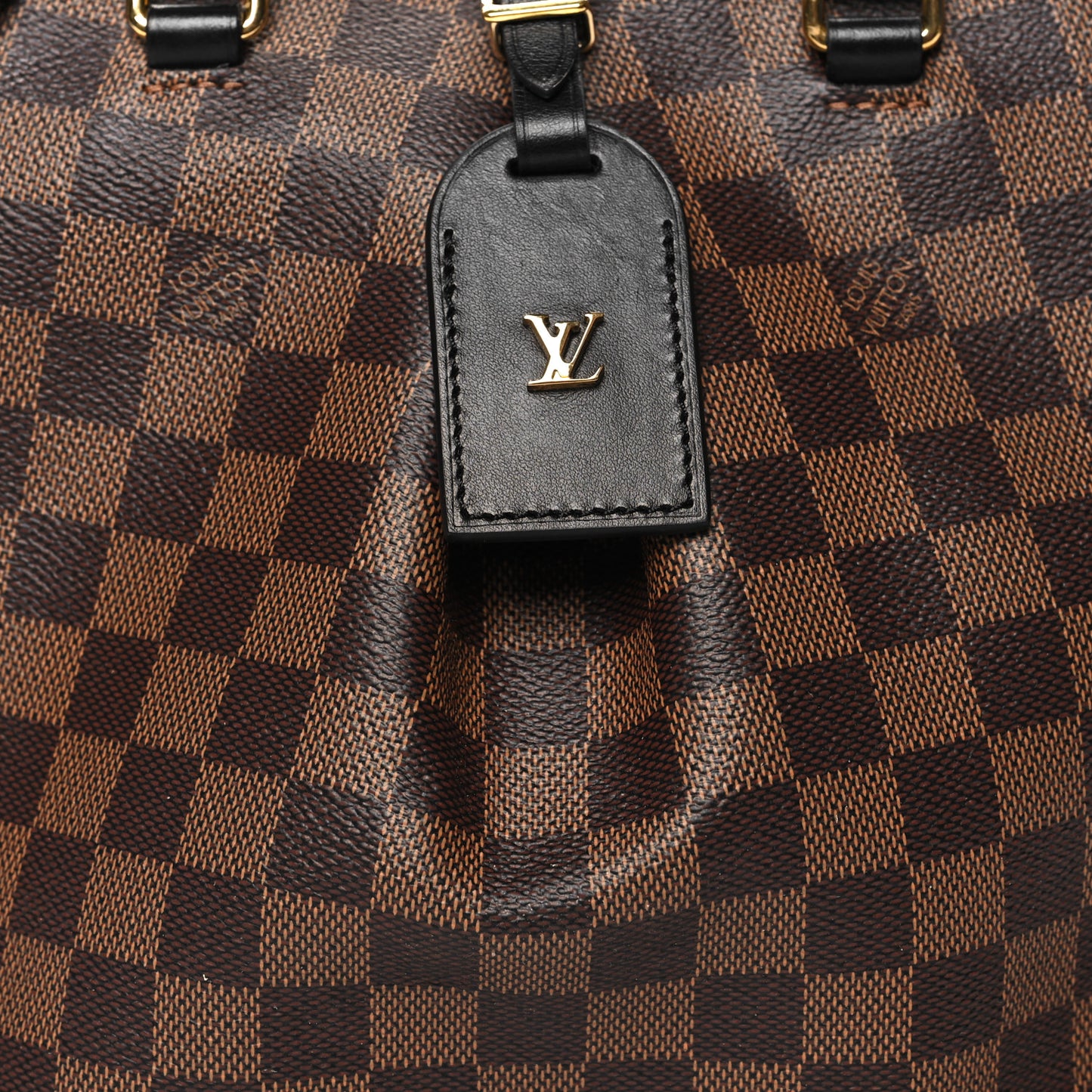 Damier Ebene Odeon Tote MM Black