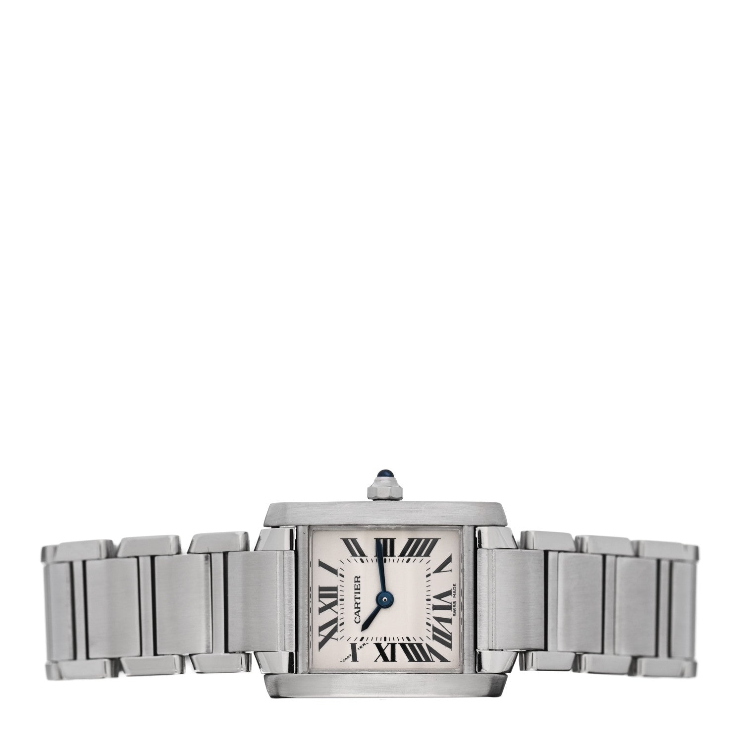 Cartier Stainless Steel 20mm Tank Francaise Quartz Watch 2 of 4