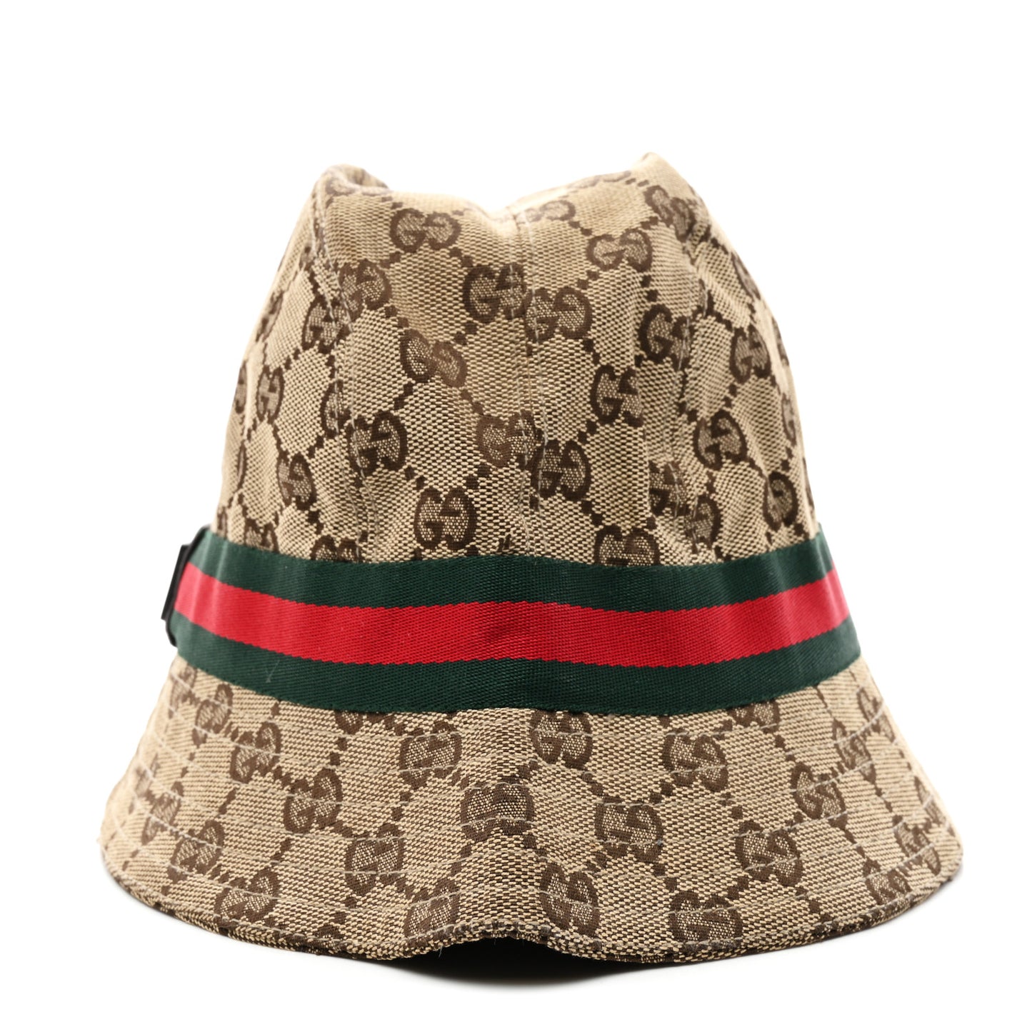 Monogram Web Bucket Hat L Brown