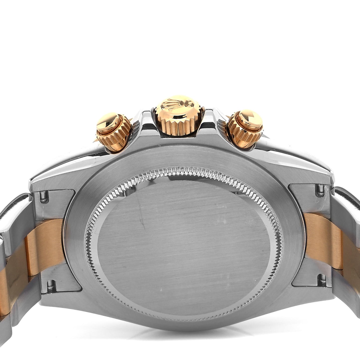 Stainless Steel 18K Yellow Gold Diamond 40mm Oyster Perpetual Cosmograph Daytona Watch Black 116523