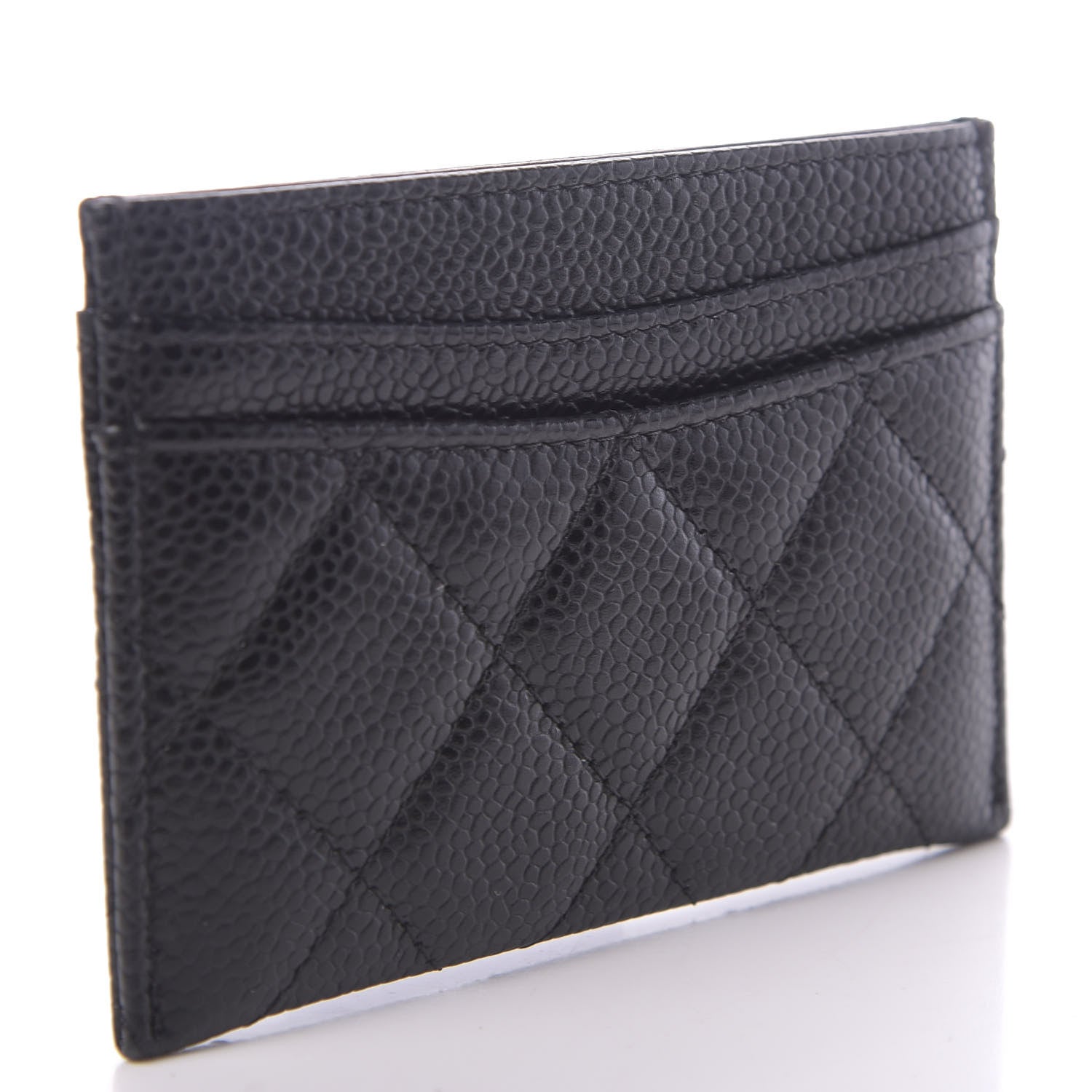 Chanel Caviar Quilted Card Holder Black 3 of 8